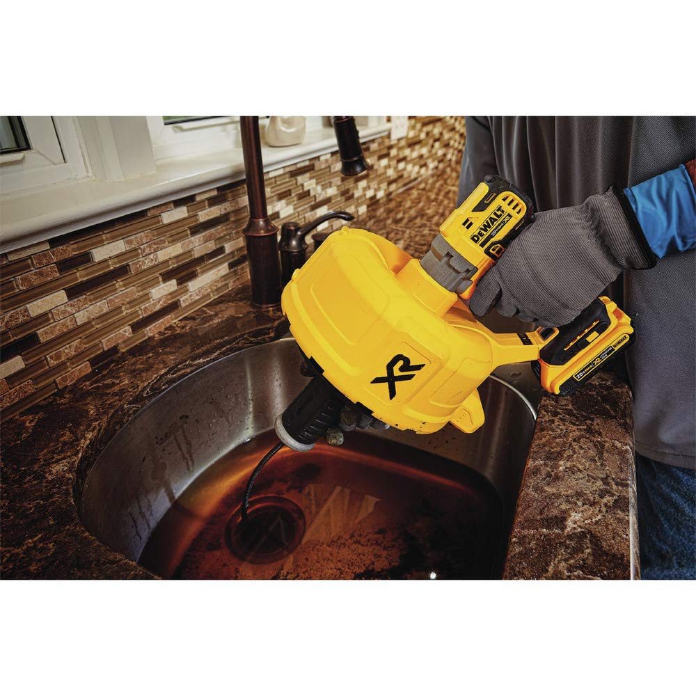 dewalt-dcd200d1-20v-max-xr-brushless-drain-snake-kit image 6