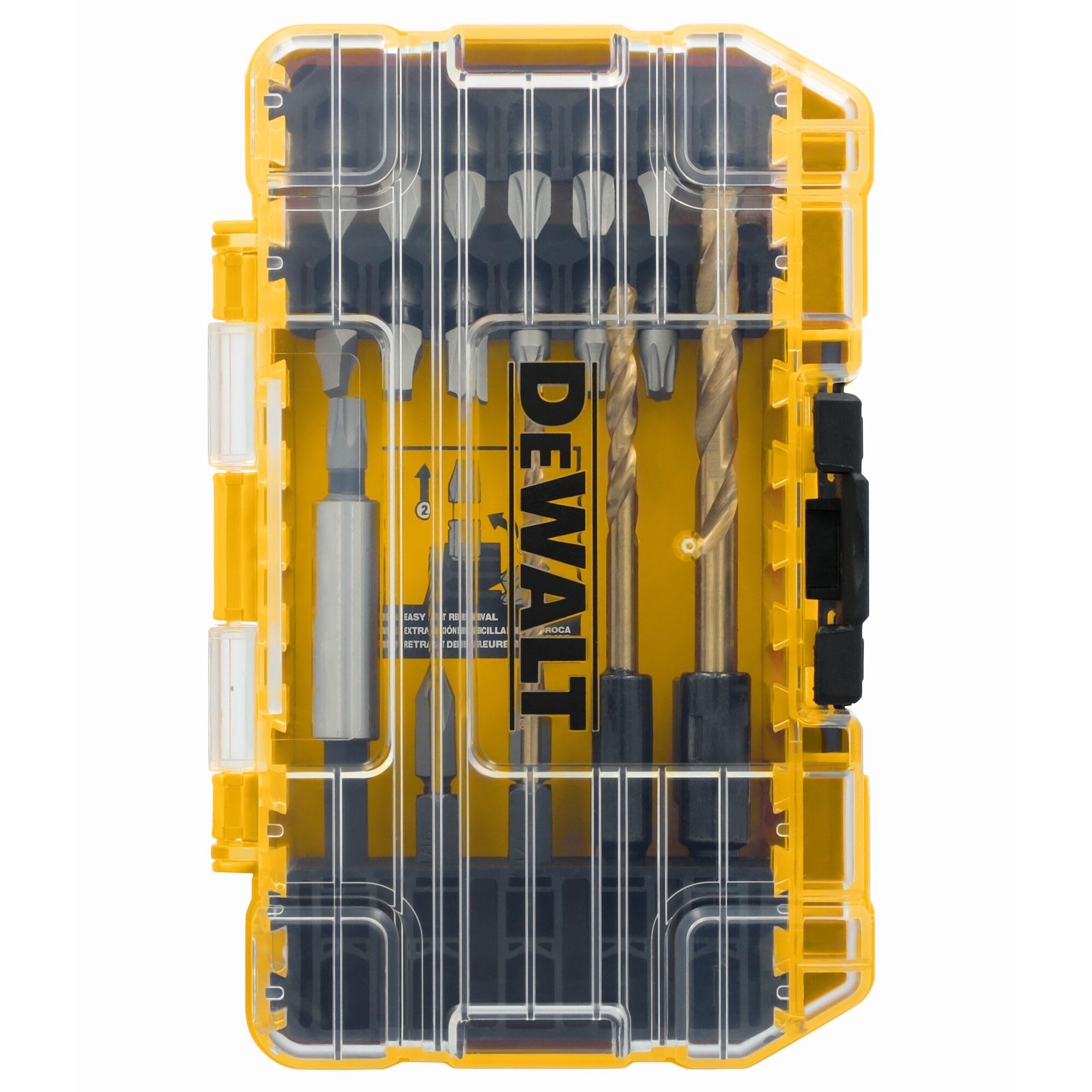 dewalt-dwaf2504tg-tough-grip-27-pc-impact-ready-screwdriver-bit-set image 5