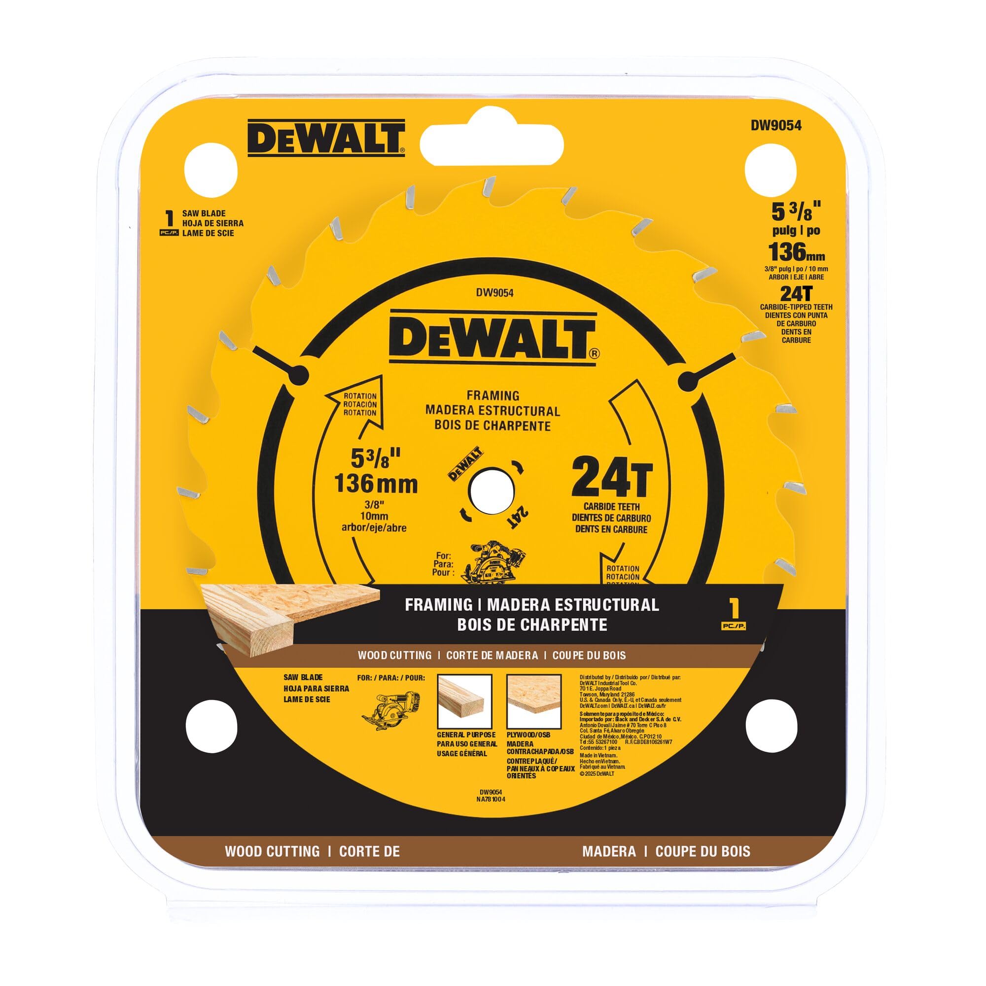 dewalt-dw9054-5-3-8-inch-24-tooth-carbide-circular-saw-blade image 3