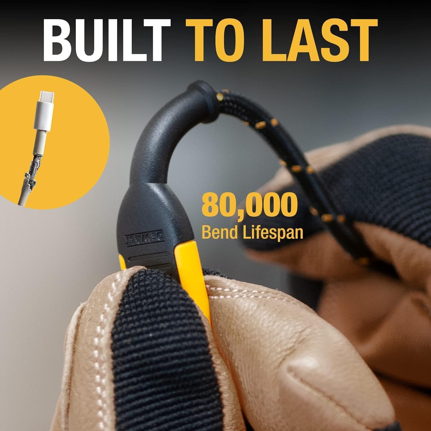 dewalt-heavy-duty-usb-a-to-usb-c-cable-6-ft-kevlar-reinforced-black image 7