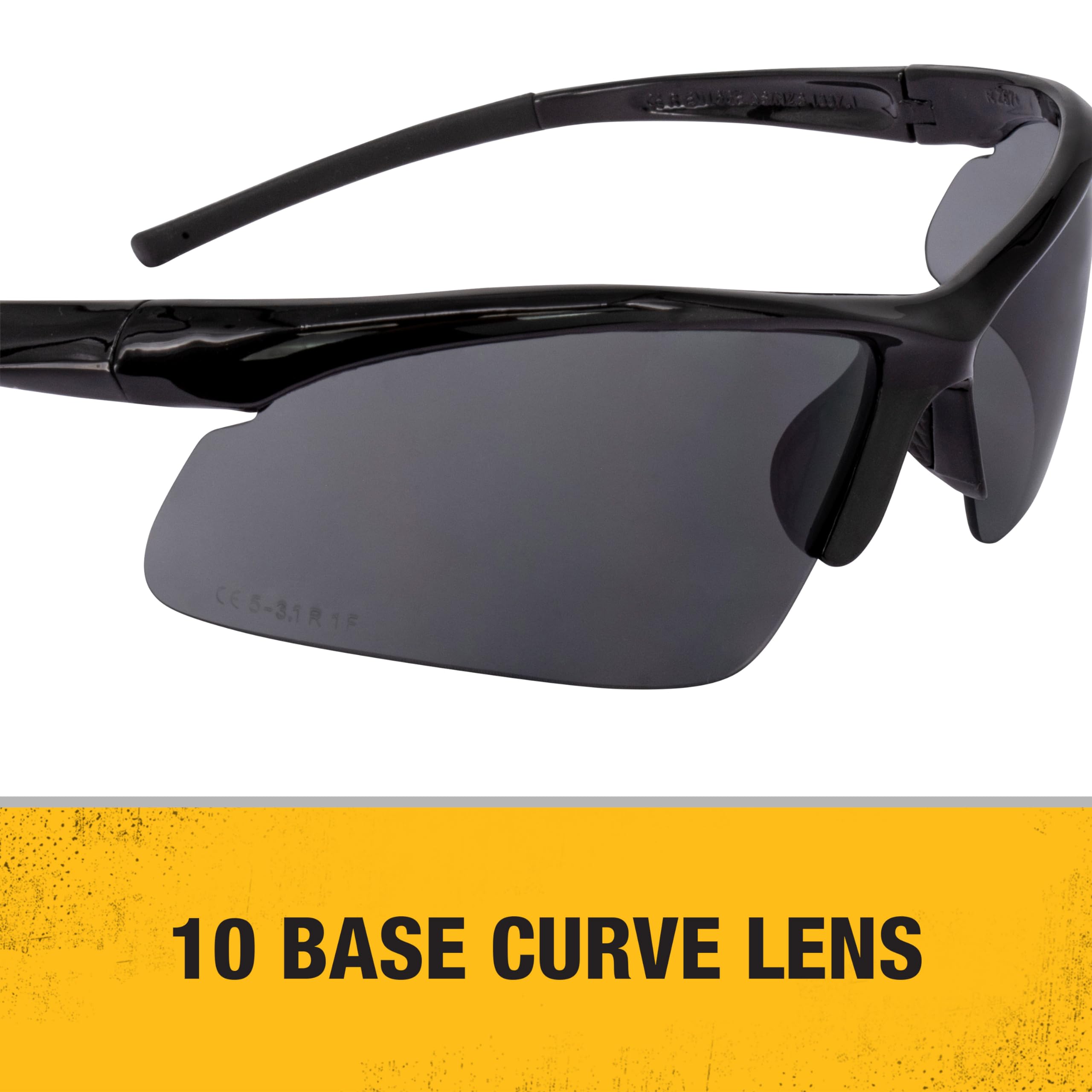 dewalt-dpg51-2c-radius-safety-glasses-smoke-10-base-curve-lens image 3