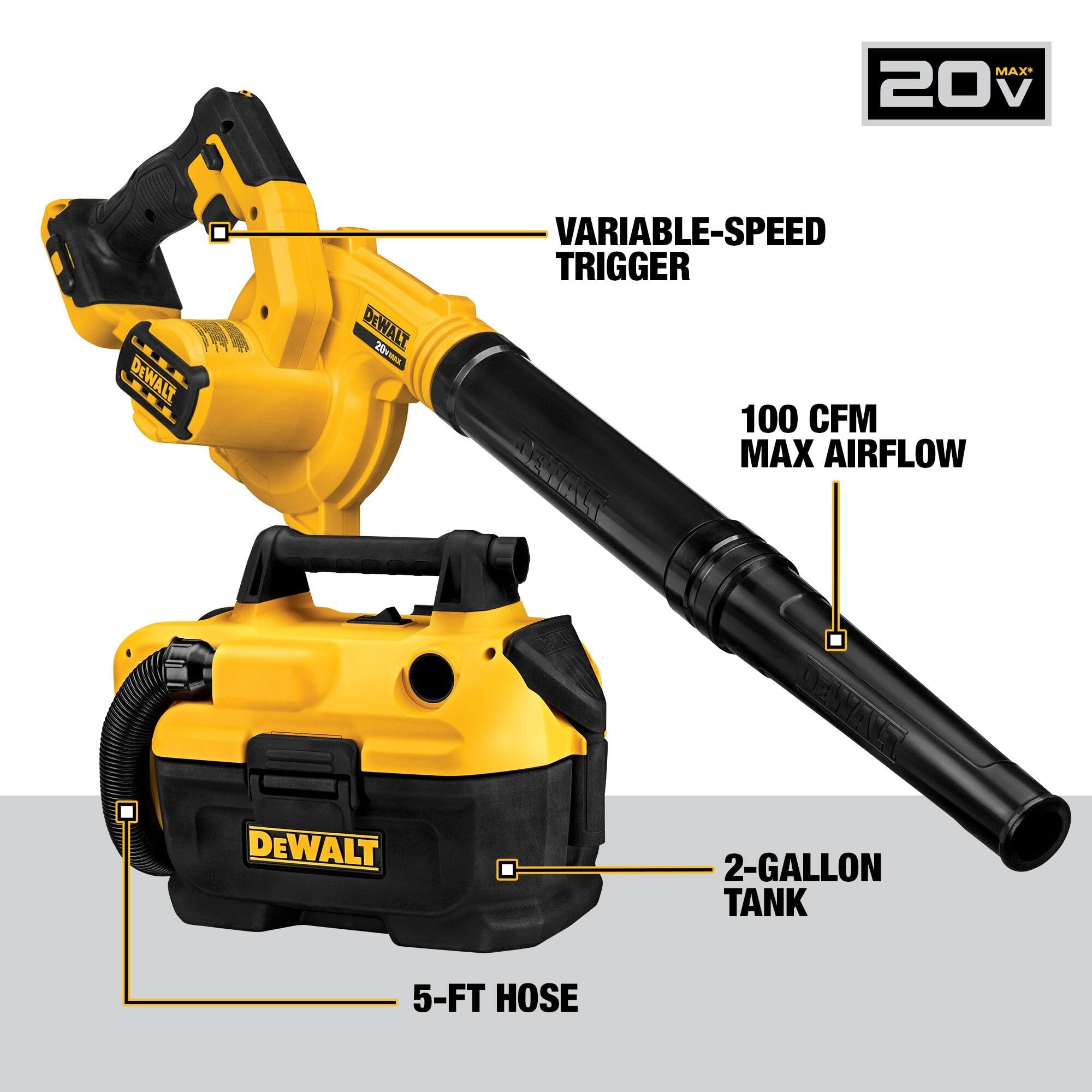 dewalt-dck1021d2-10-tool-20v-max-brushless-combo-kit-2-batteries-charger-2-bags image 6