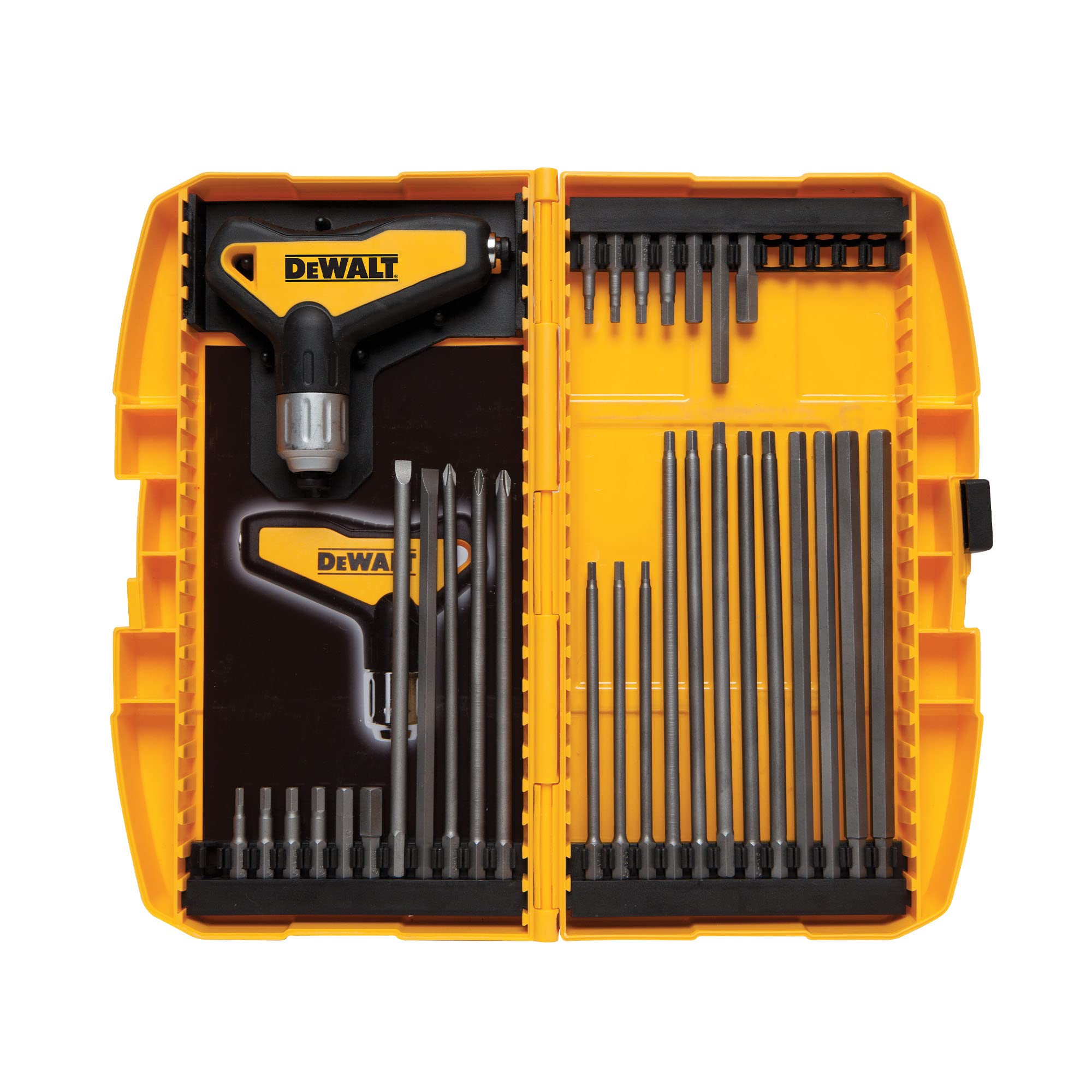 dewalt-dwht70265-31-piece-ratcheting-t-handle-hex-key-set image 1