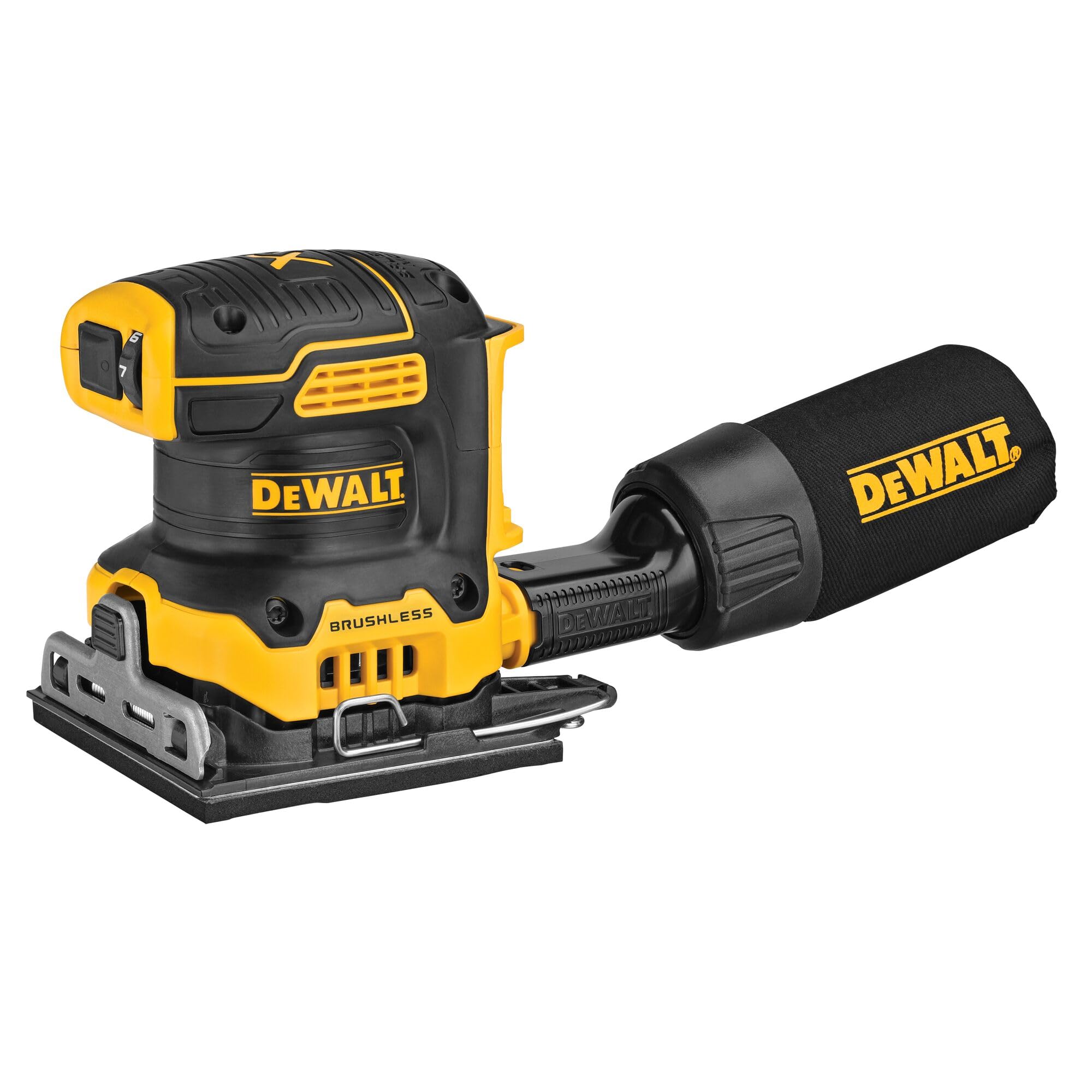 dewalt-20v-max-xr-brushless-1-4-sheet-variable-speed-sander-tool-only-dcw200b image 2