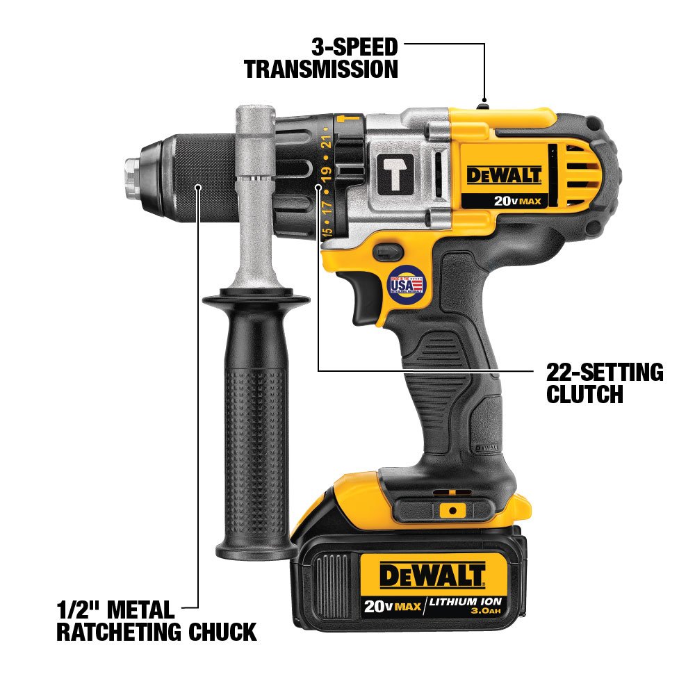 dewalt-20v-max-dck292l2-2-tool-combo-kit-hammer-drill-reciprocating-saw image 2