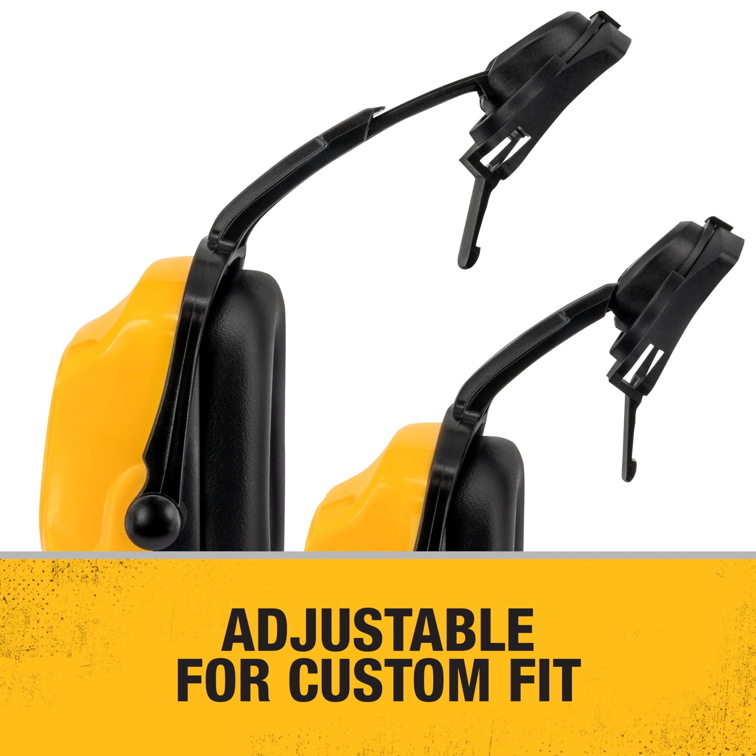 dewalt-dpg660-dielectric-cap-mount-earmuff-yellow-black-nrr-25 image 4