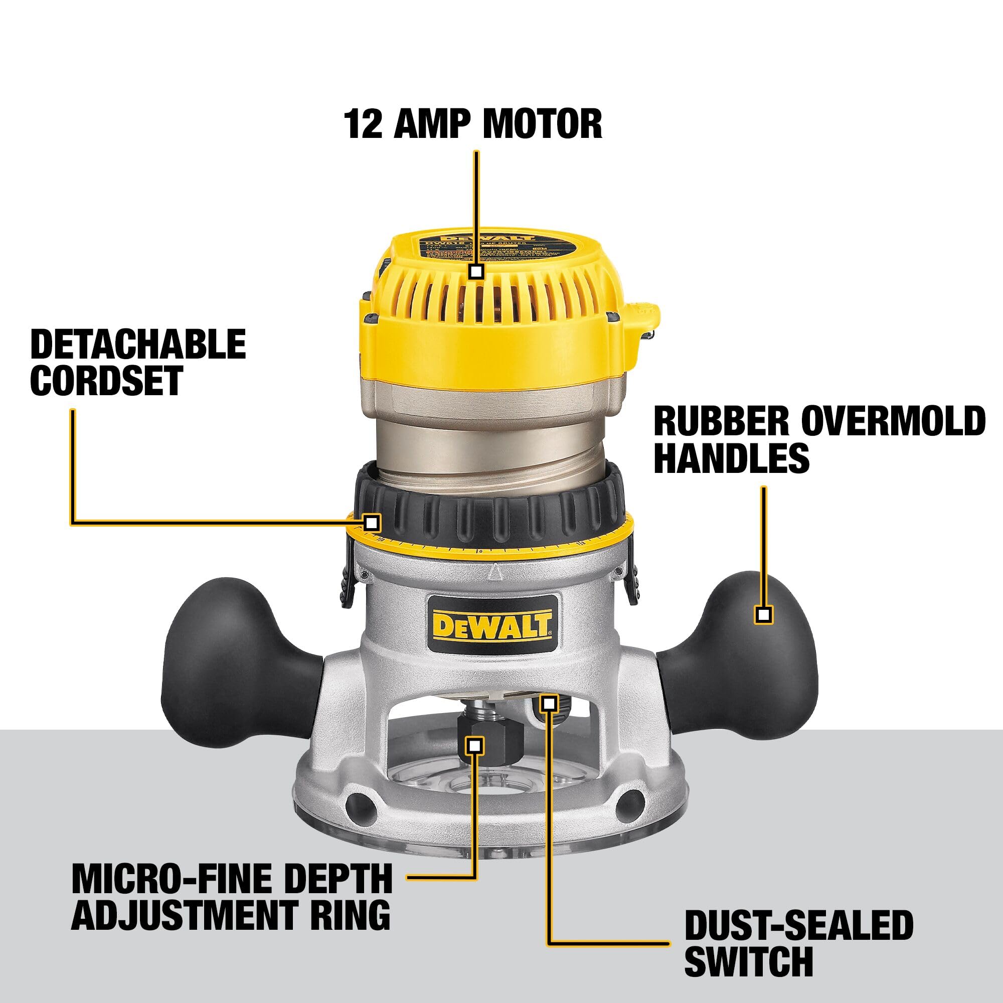 dewalt-dw618pkb-2-1-4-hp-fixed-plunge-base-router-combo-kit image 3