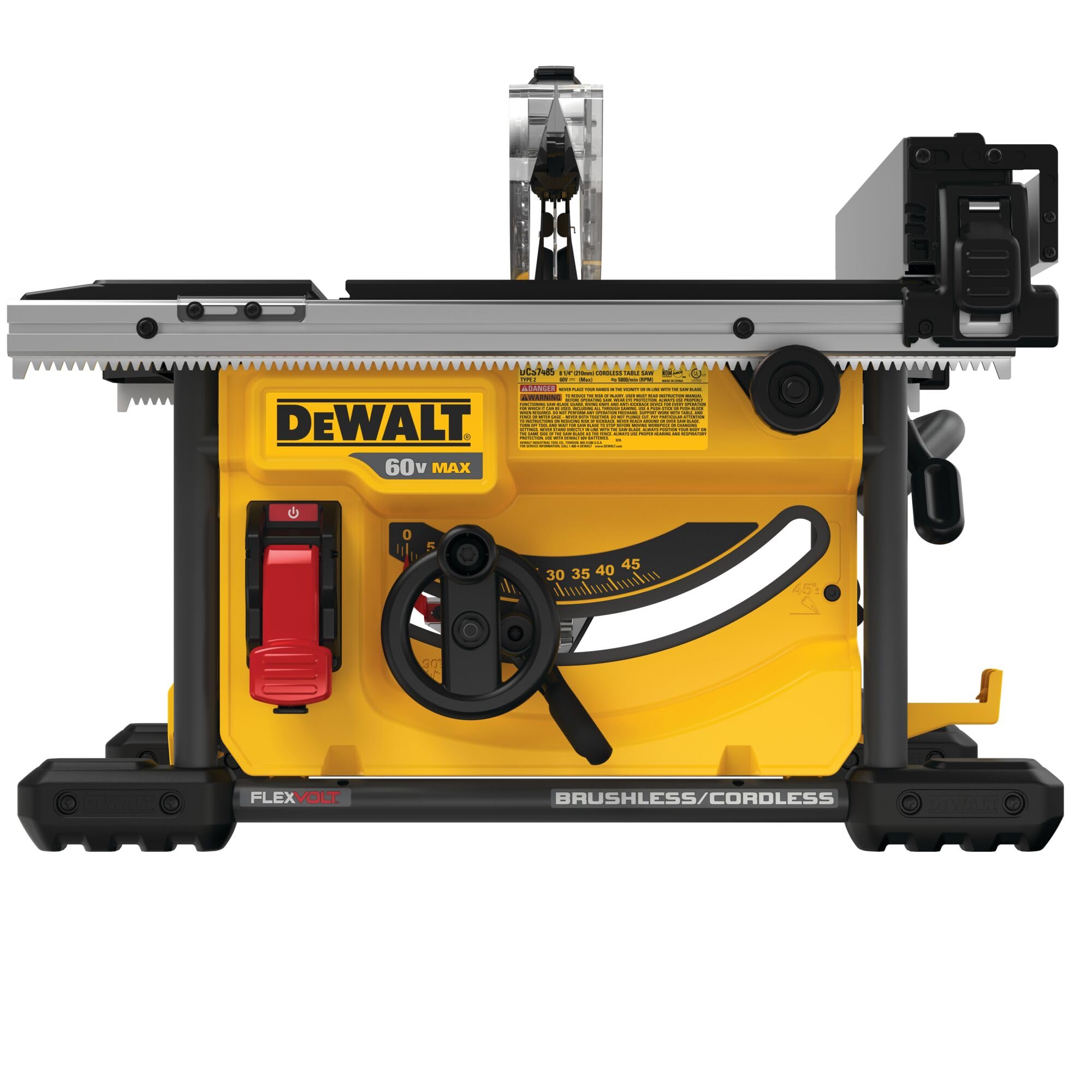 dewalt-flexvolt-60v-max-8-1-4-inch-table-saw-dcs7485b-tool-only image 5