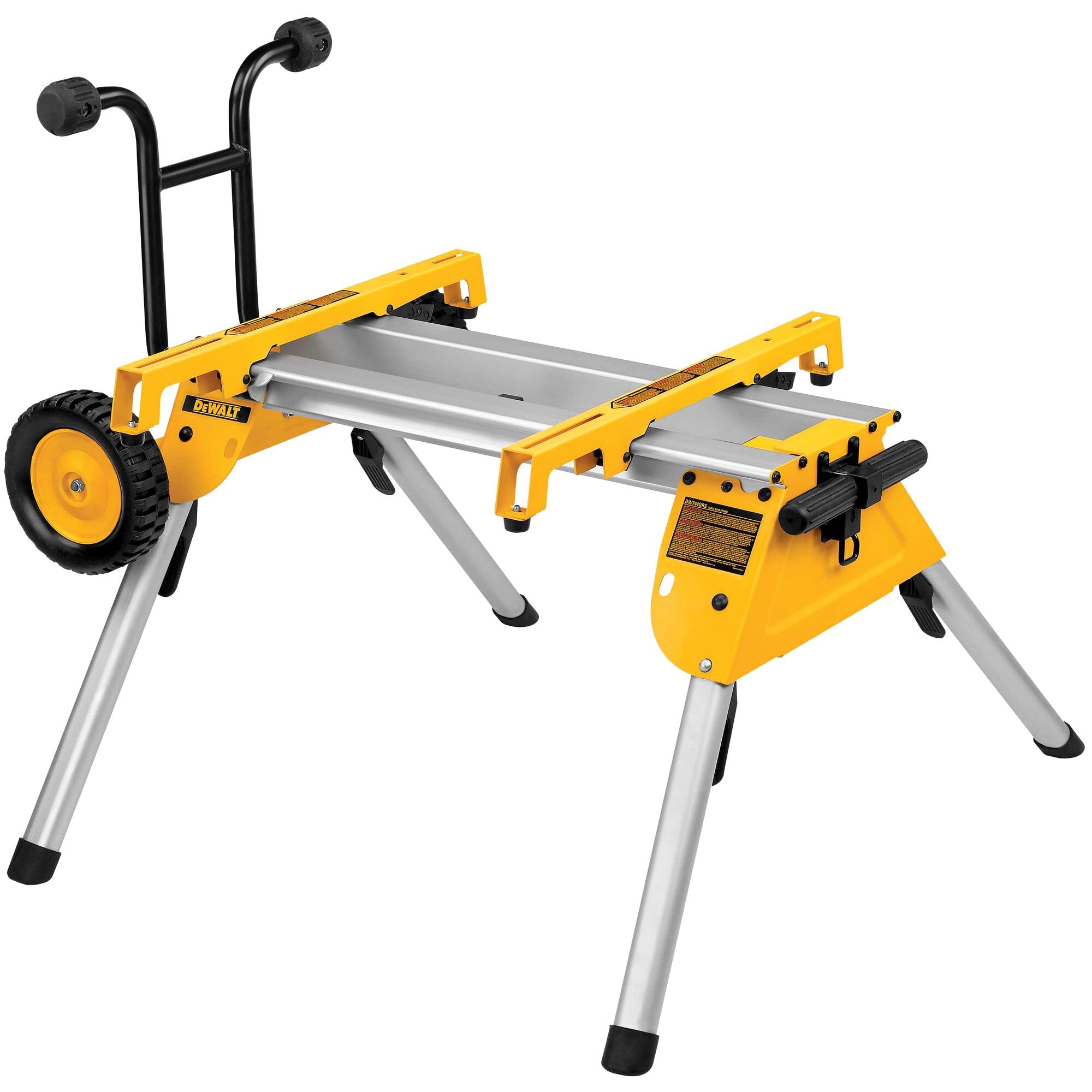 dewalt-dw7440rs-rolling-table-saw-stand-collapsible-lightweight image 1