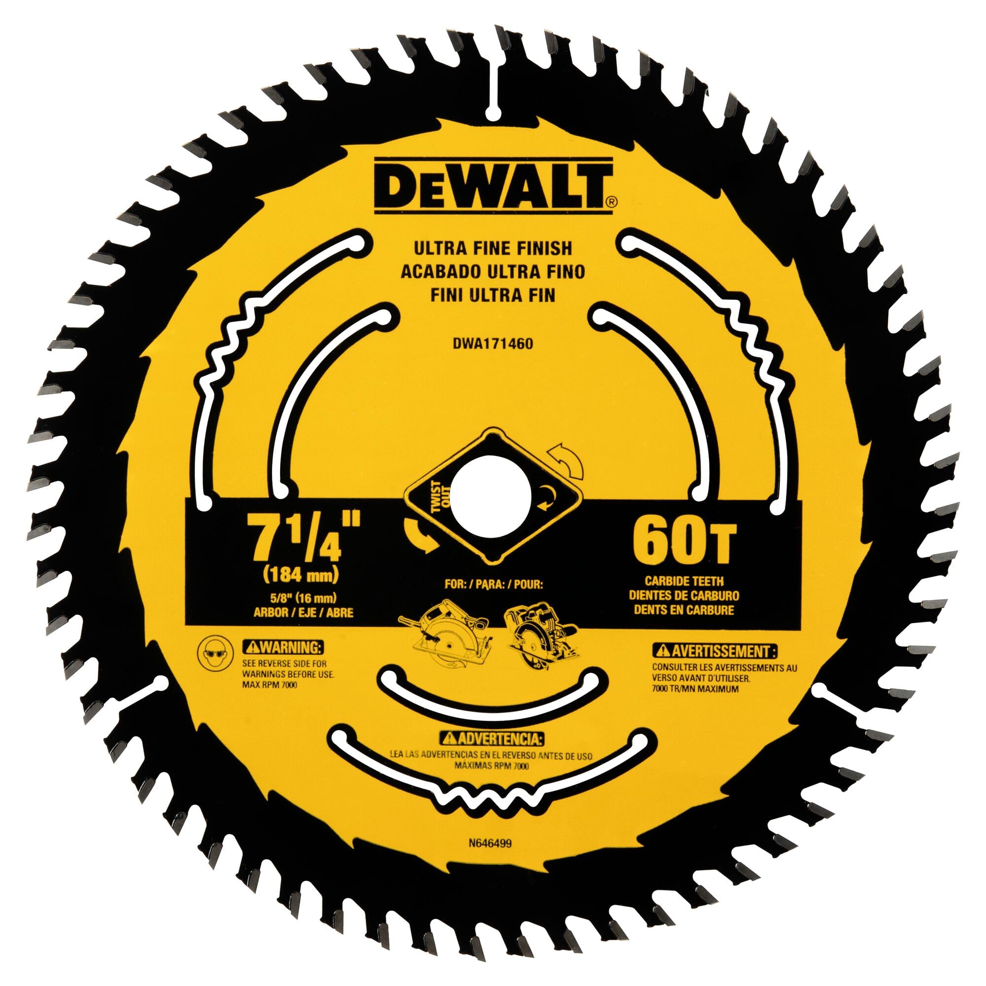 dewalt-dwa171460-7-1-4-in-60-tooth-circular-saw-blade image 7