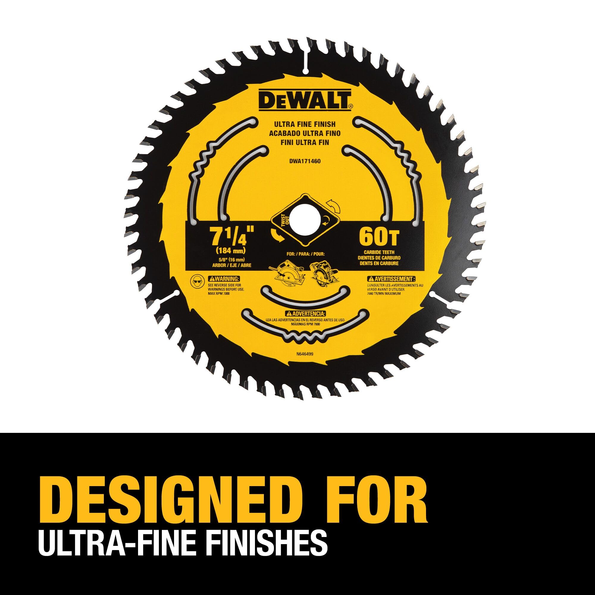 dewalt-dwa171460-7-1-4-in-60-tooth-circular-saw-blade image 4