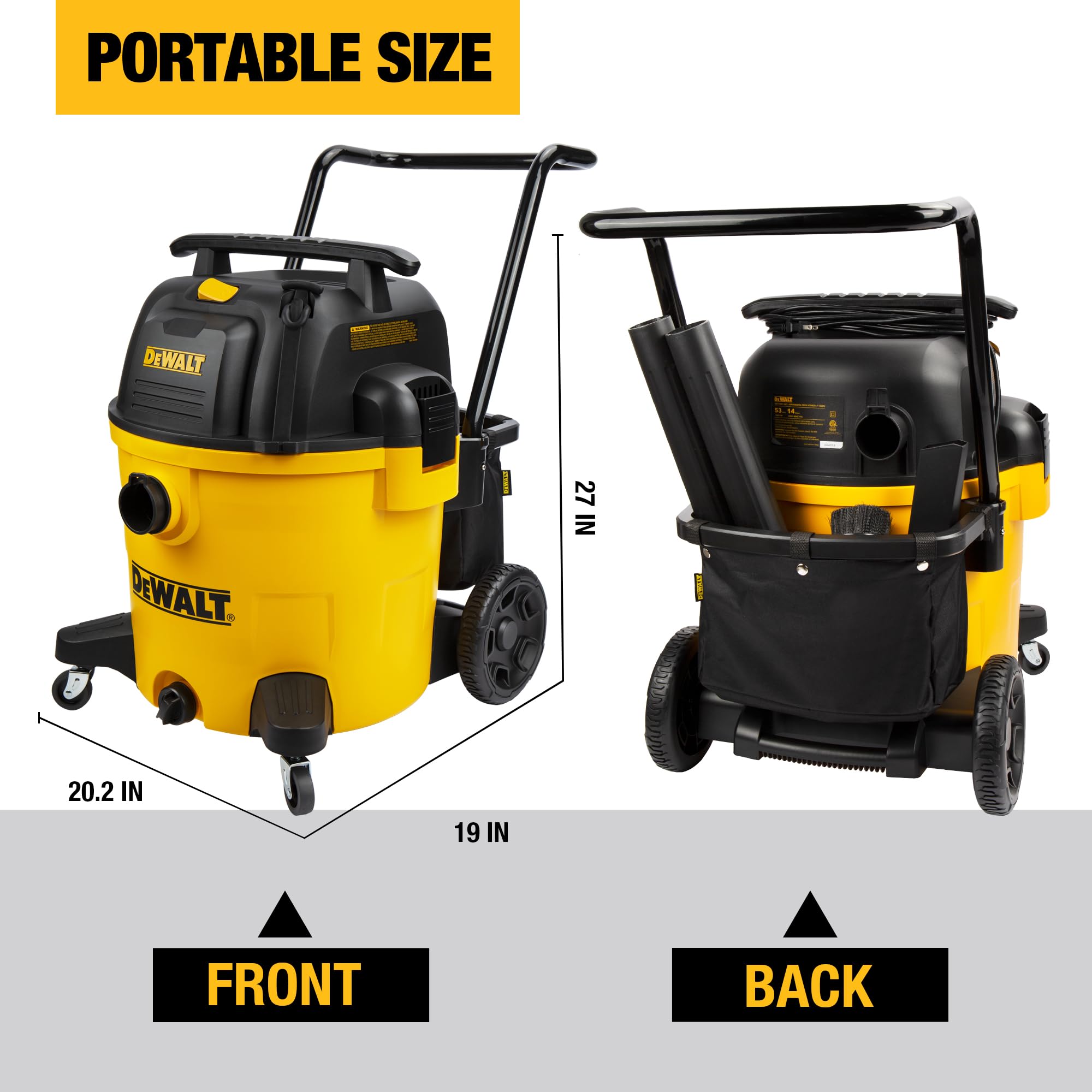 dewalt-dxv14p-14-gallon-6-hp-wet-dry-shop-vacuum-with-110-cfm image 3