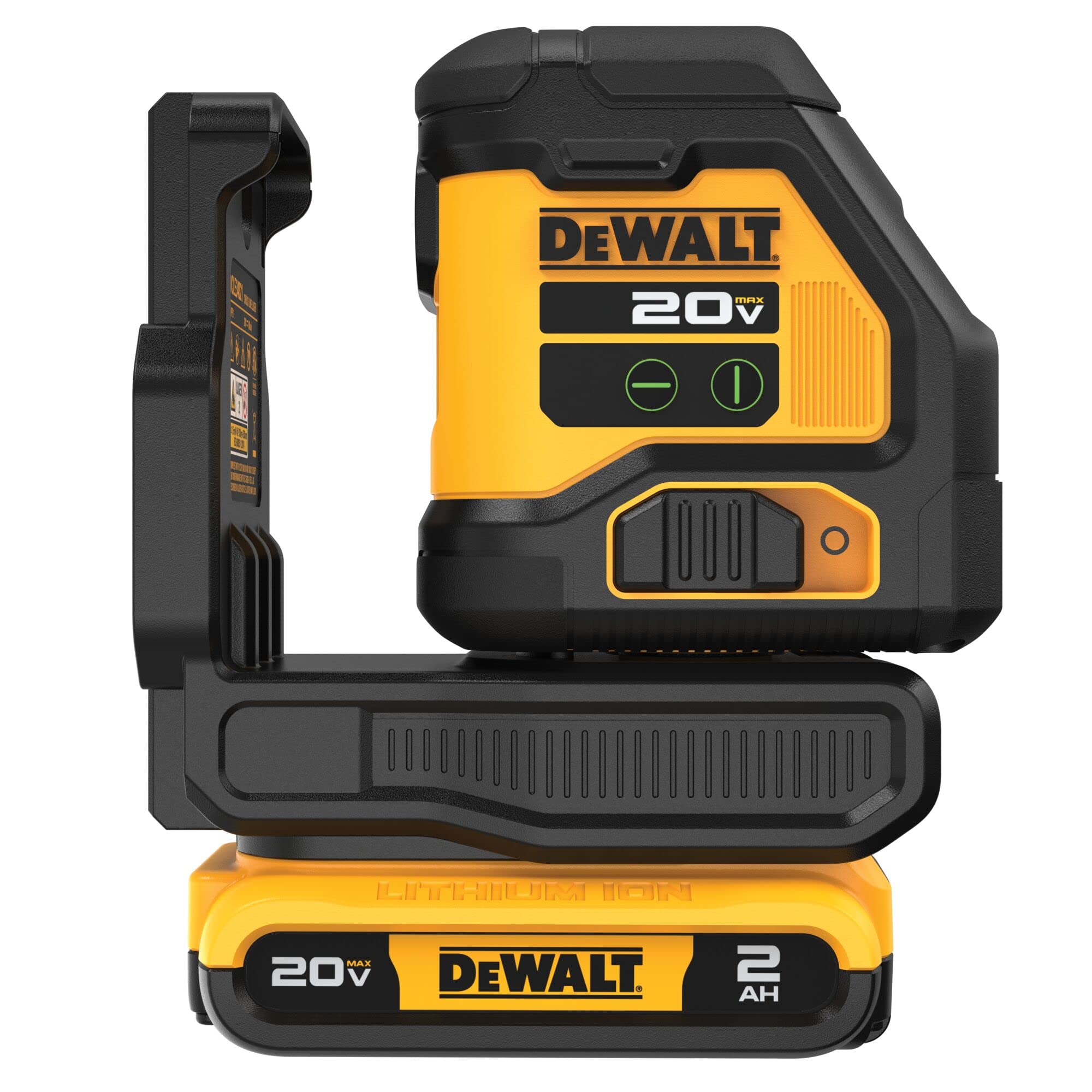 dewalt-dcle34021d1-compact-cross-line-laser-kit-20v-max-green-beam image 4