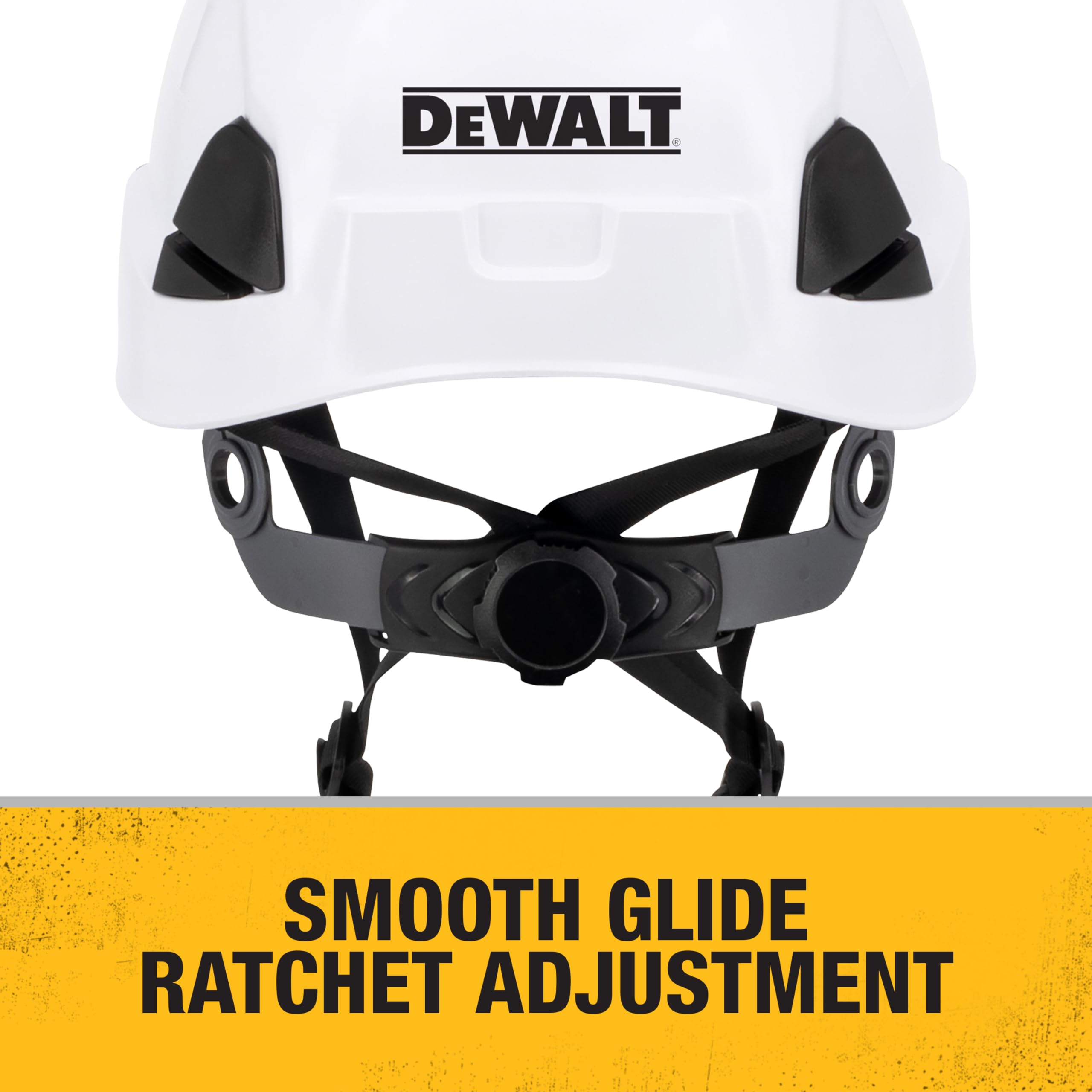 dewalt-dpg22v-type-ii-class-c-4-point-ratcheting-vented-safety-helmet image 5