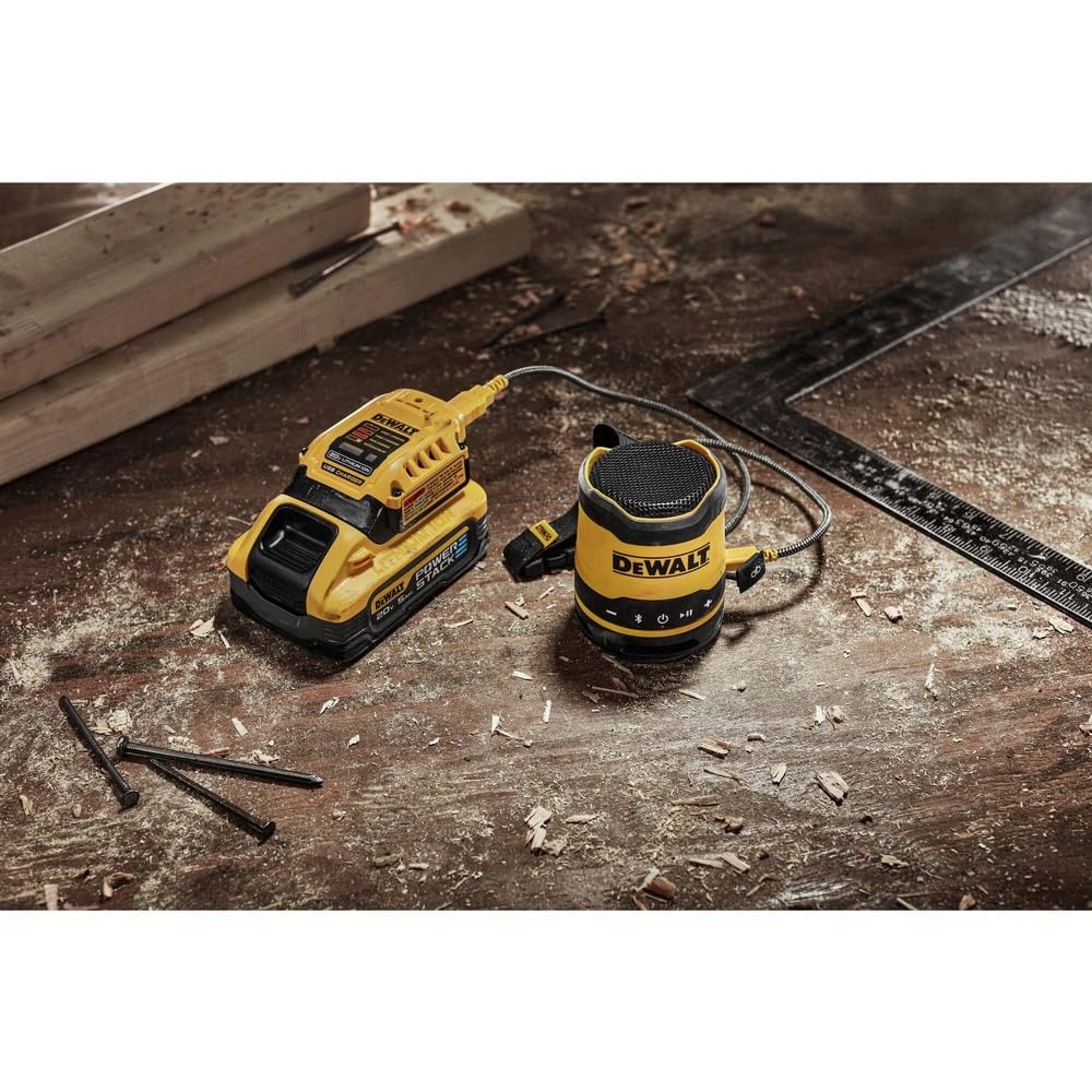 dewalt-dcr008-usb-c-rechargeable-jobsite-bluetooth-speaker image 7
