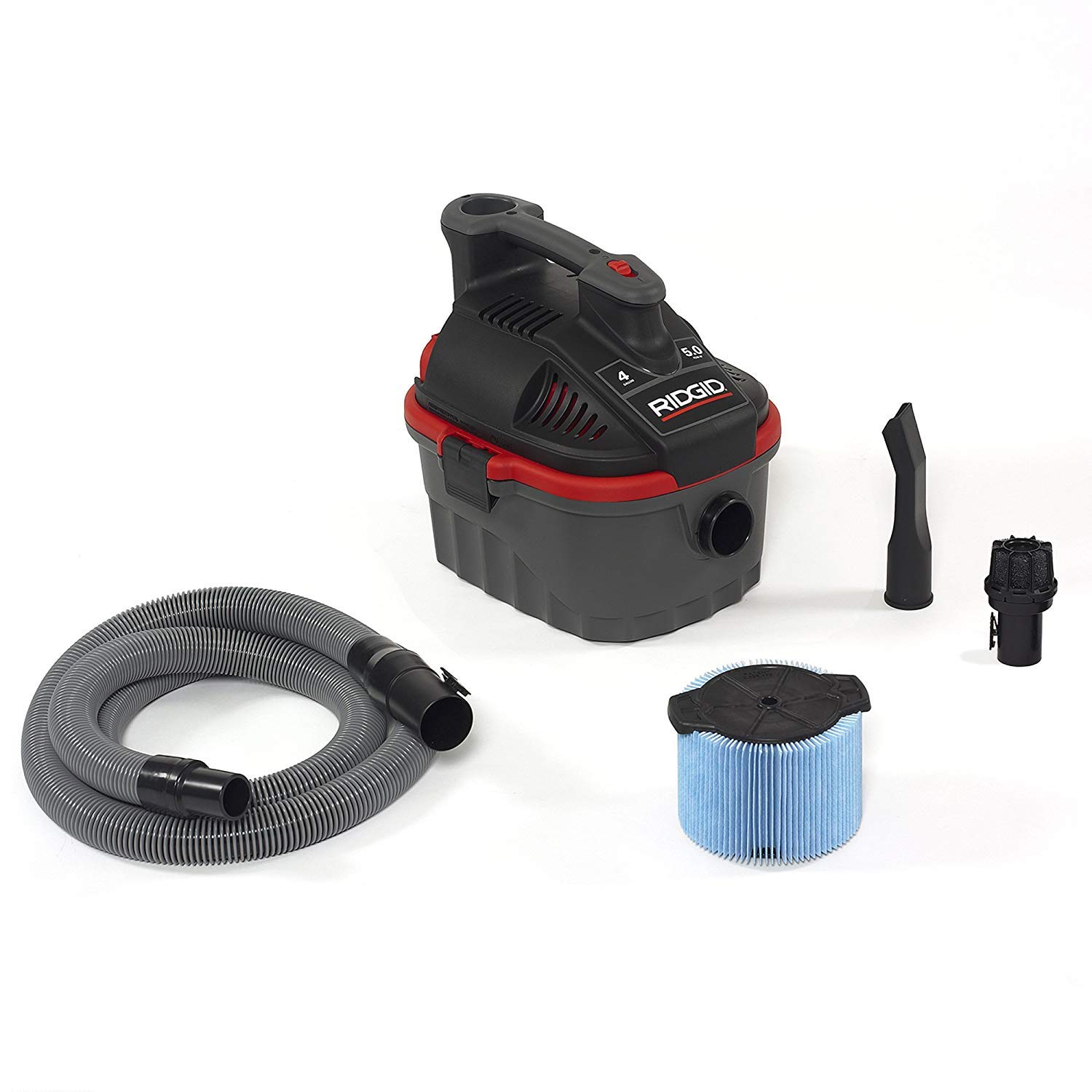 ridgid-50313-model-4000rv-4-gallon-portable-wet-dry-vacuum-5-0-peak-hp image 1