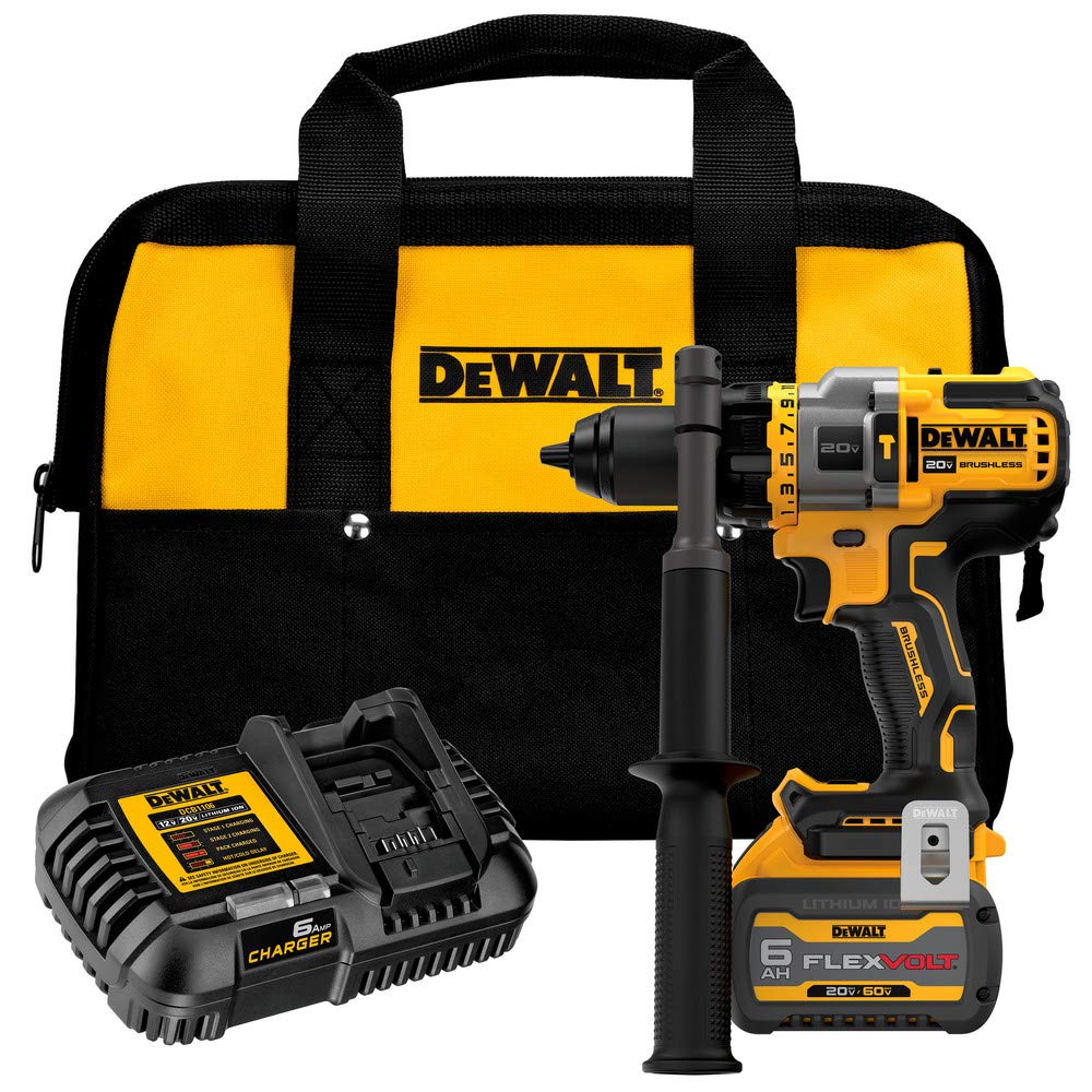dewalt-dcd999t1-20v-max-flexvolt-advantage-1-2-inch-hammer-drill-kit image 1