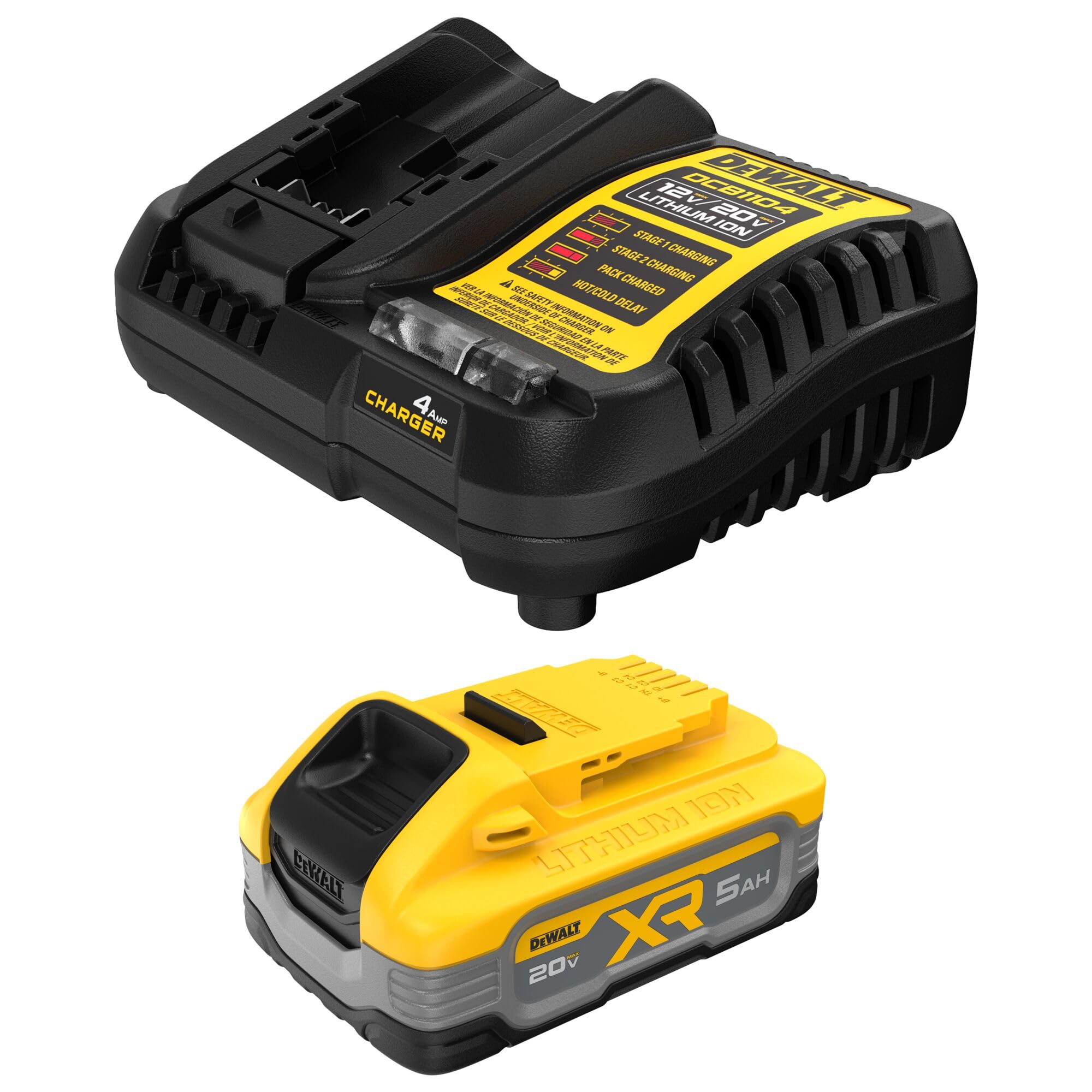 dewalt-dcbp520c-powerstack-20v-max-5ah-battery-starter-kit-with-charger image 1