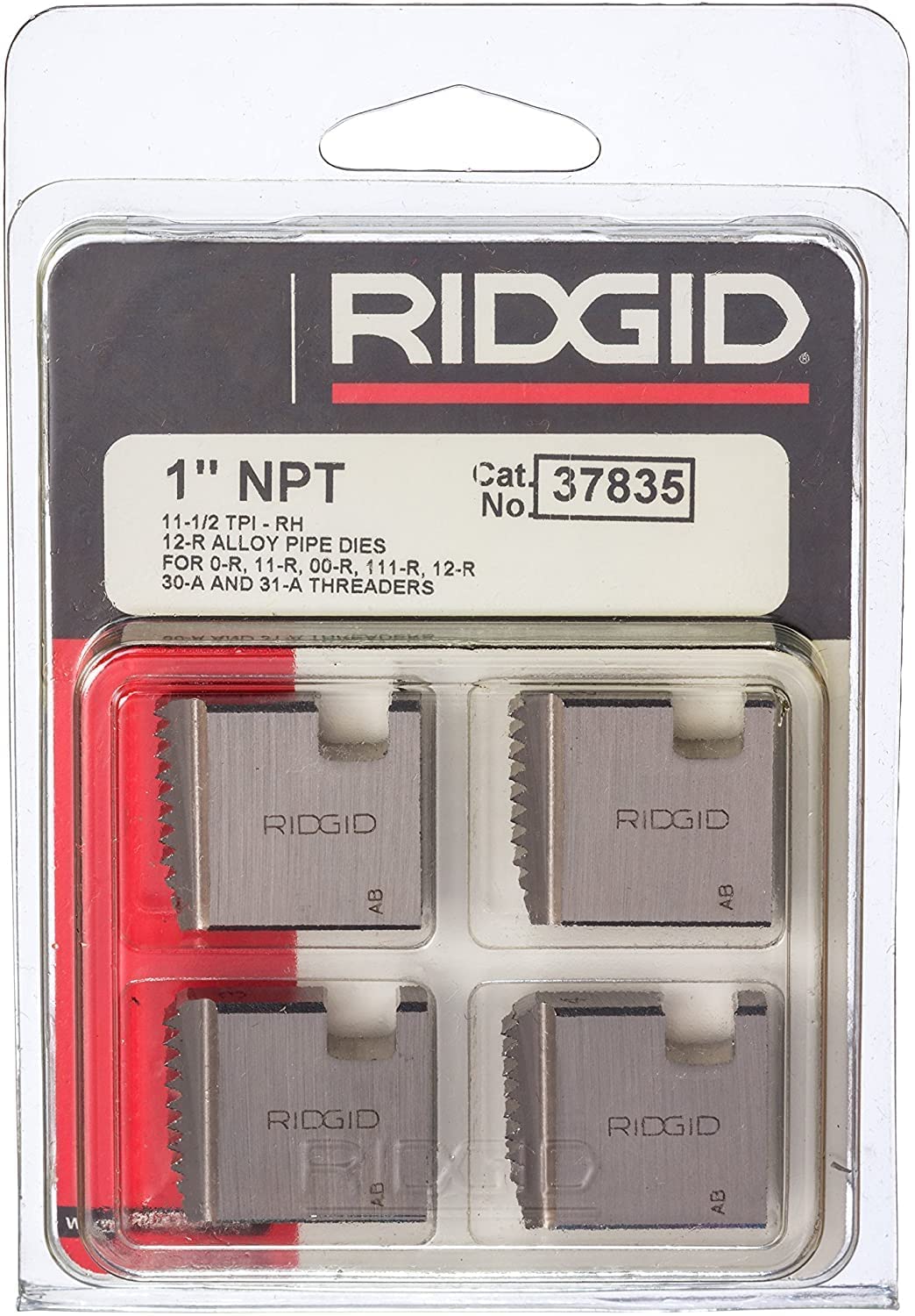 ridgid-37835-12r-1-inch-npt-pipe-dies-for-ratchet-and-3-way-threaders image 3