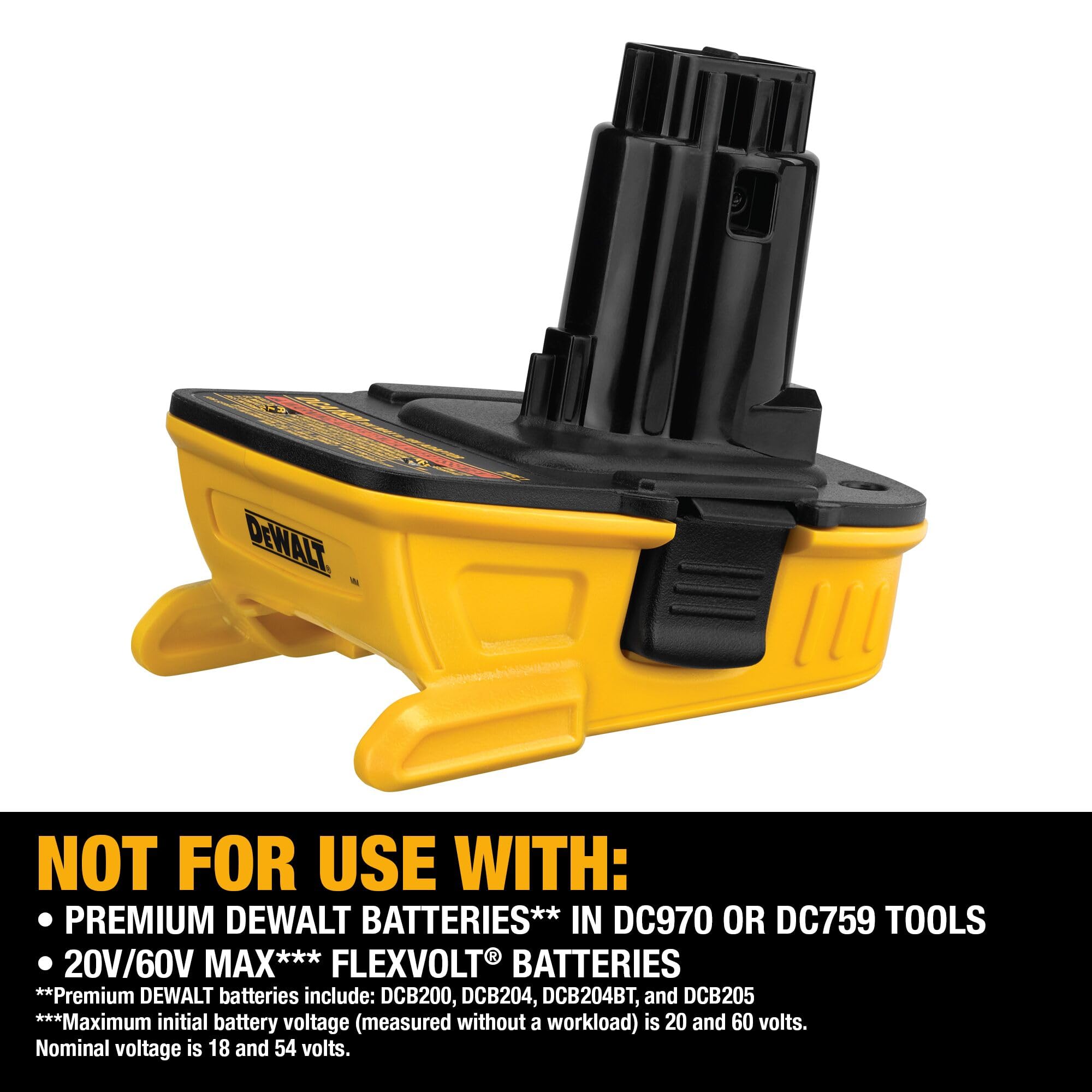 dewalt-dca2203c-20v-max-battery-adapter-kit-for-18v-tools-2-batteries-charger image 5