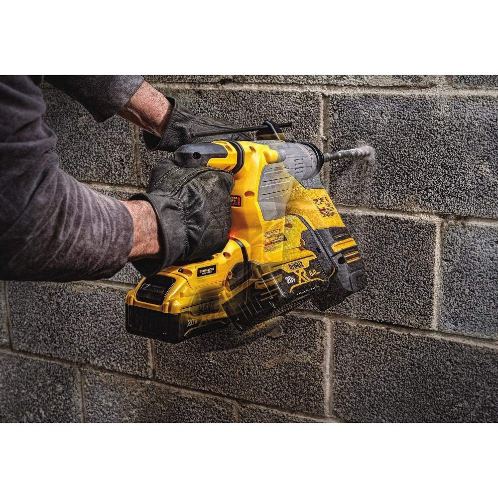 dewalt-20v-max-xr-brushless-sds-plus-rotary-hammer-kit-1-1-8-in-dch293r2 image 8