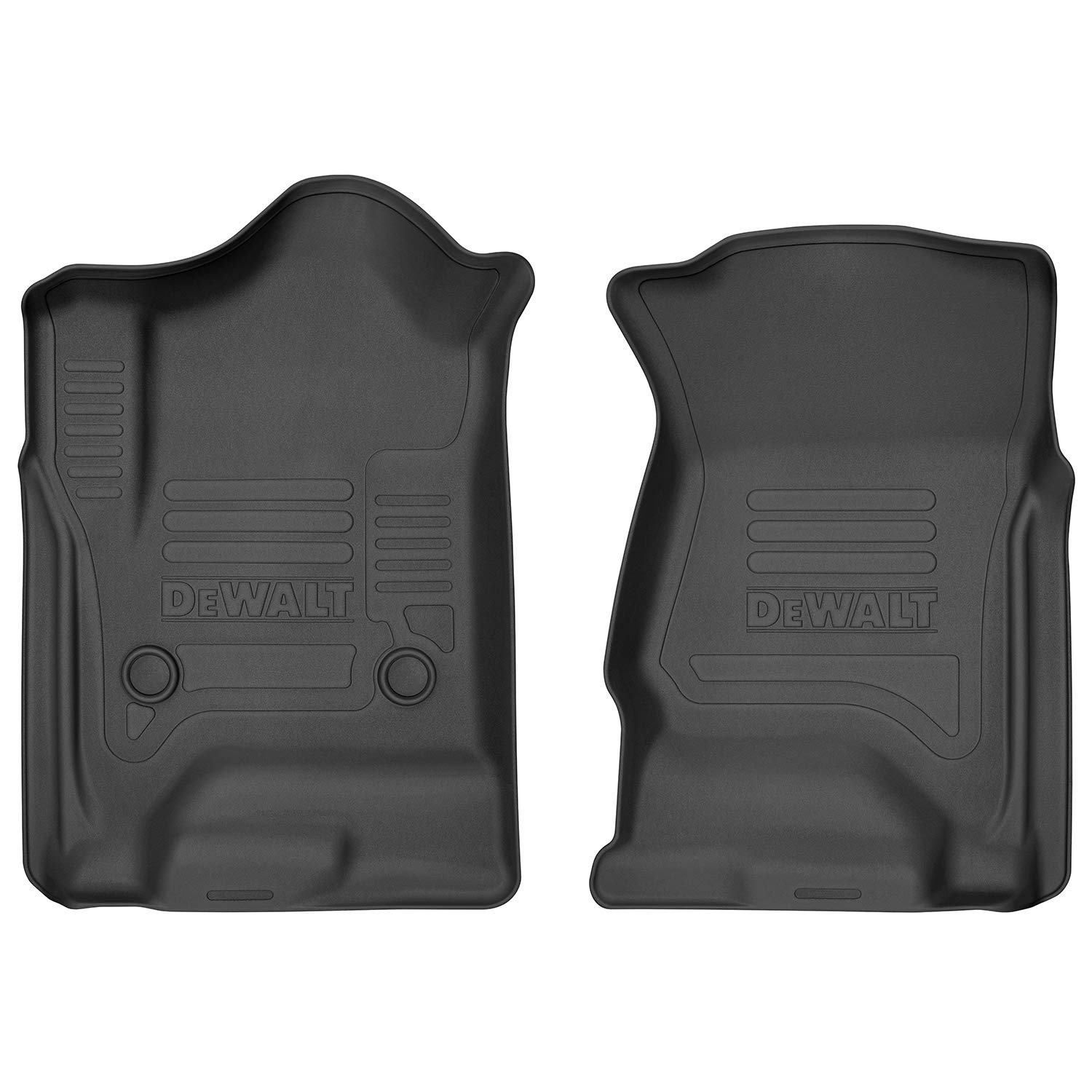 dewalt-dxtafl001-front-floor-liners-for-silverado-sierra-1500-2014-2019-crew-dou image 1