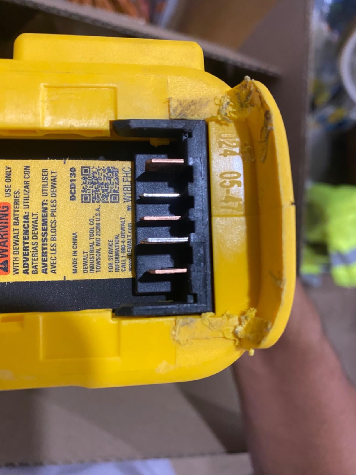 Replaced corded mixer