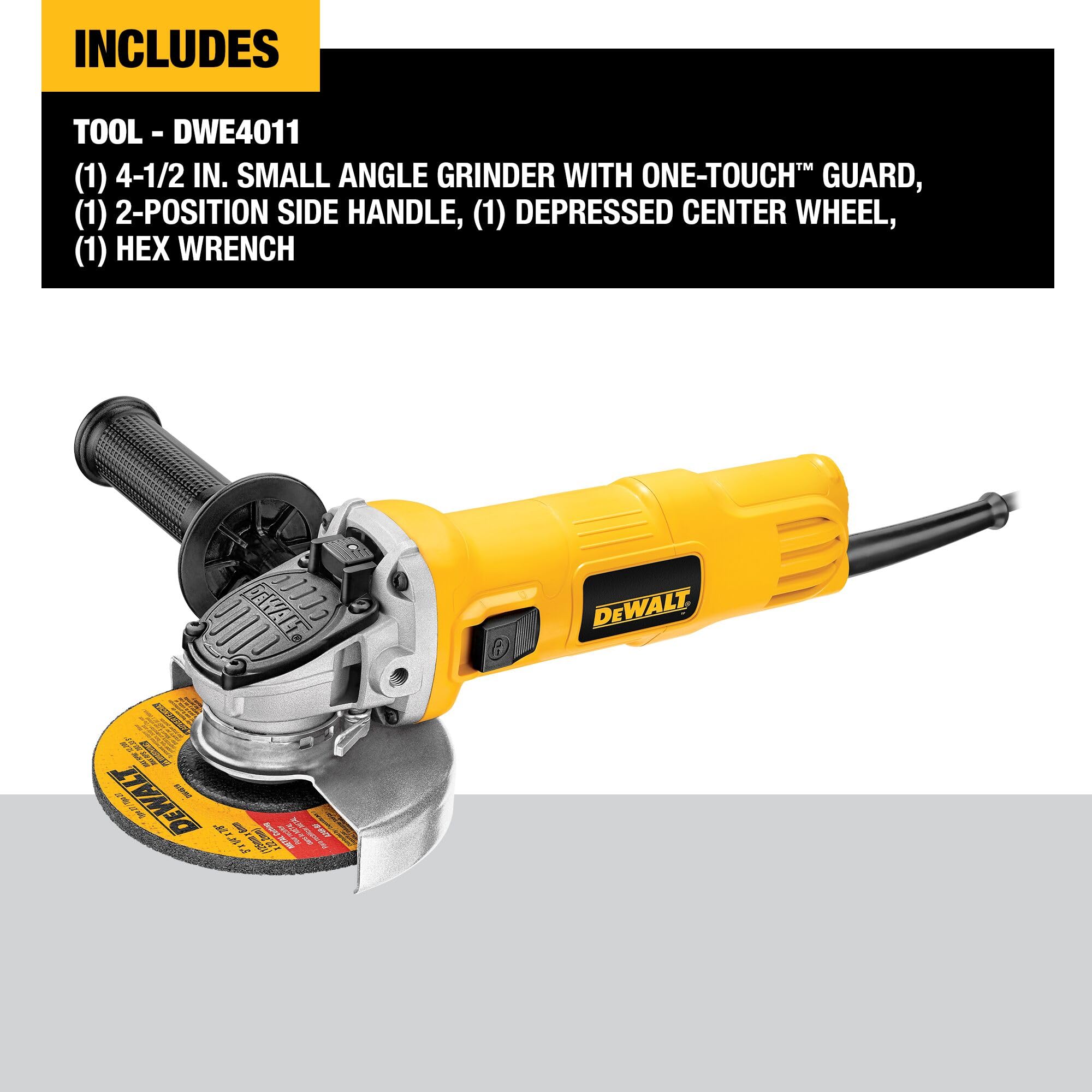 dewalt-dwe4011-4-1-2-in-angle-grinder-with-one-touch-guard image 2