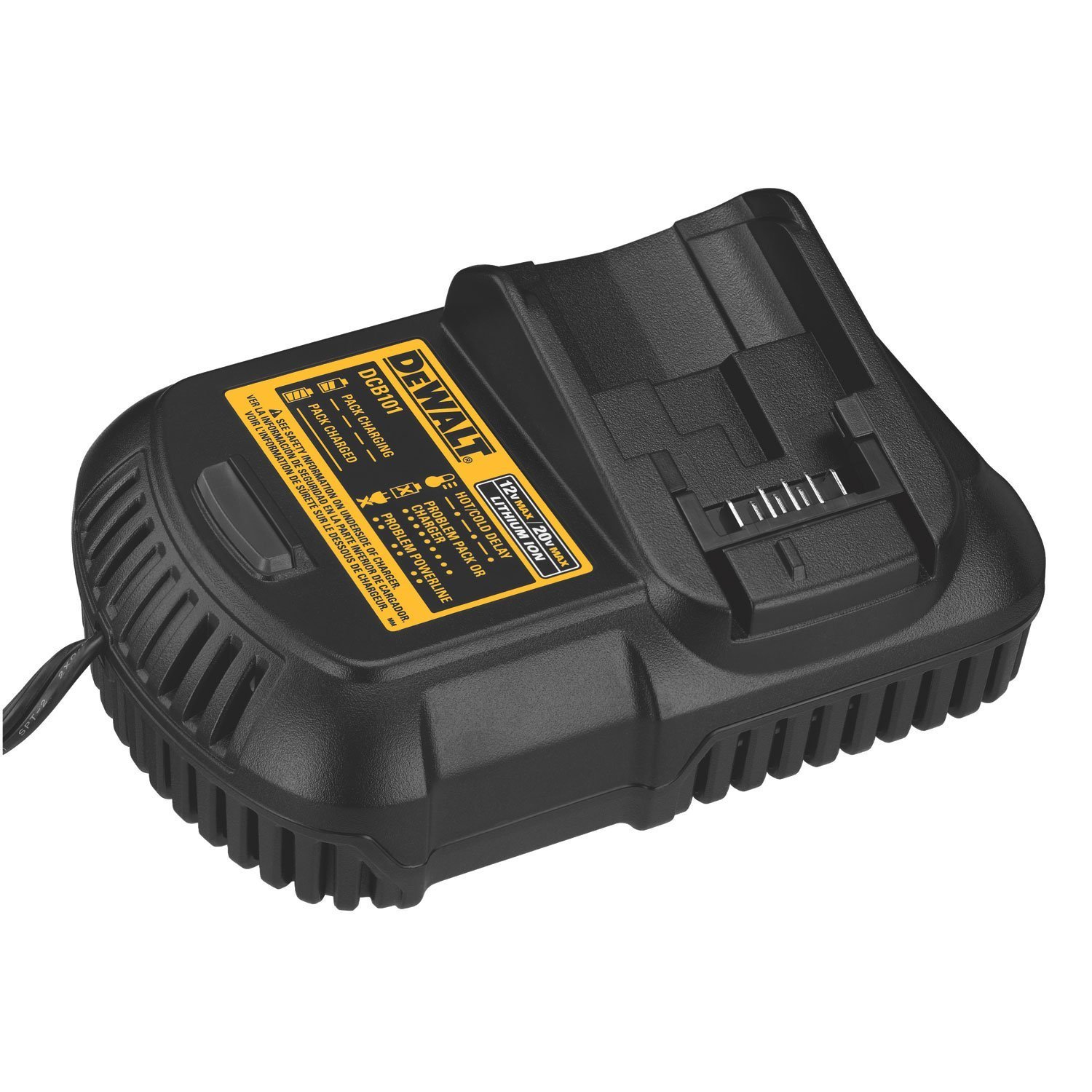 dewalt-dcb101-20v-12v-max-li-ion-battery-charger image 1