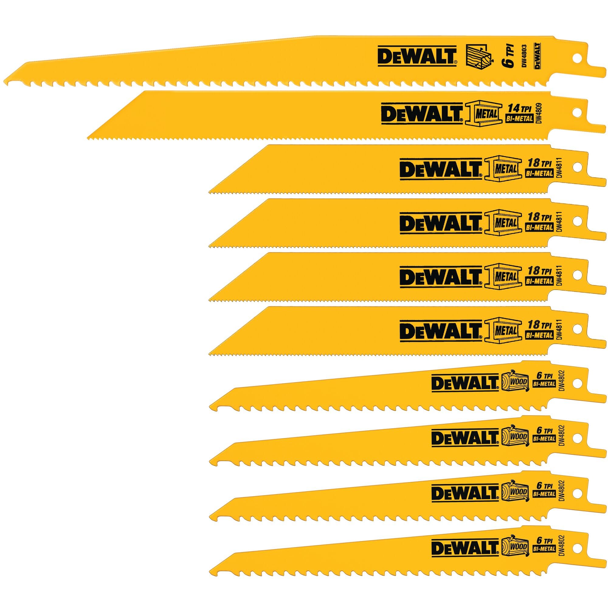 dewalt-dw4898-10-piece-reciprocating-saw-blade-set image 8