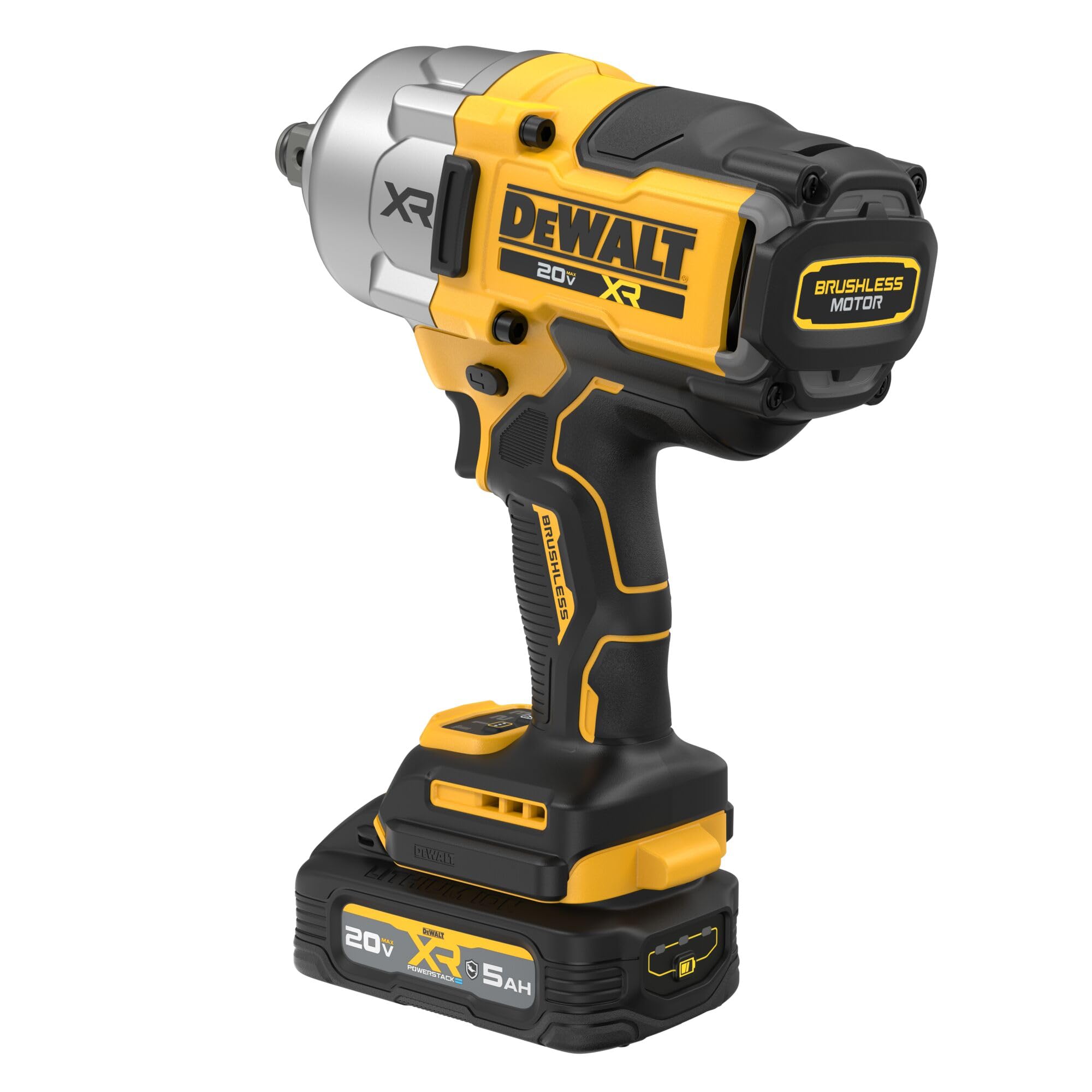 dewalt-20v-max-xr-3-4-inch-high-torque-impact-wrench-kit-dcf964gh1-with-powersta image 7