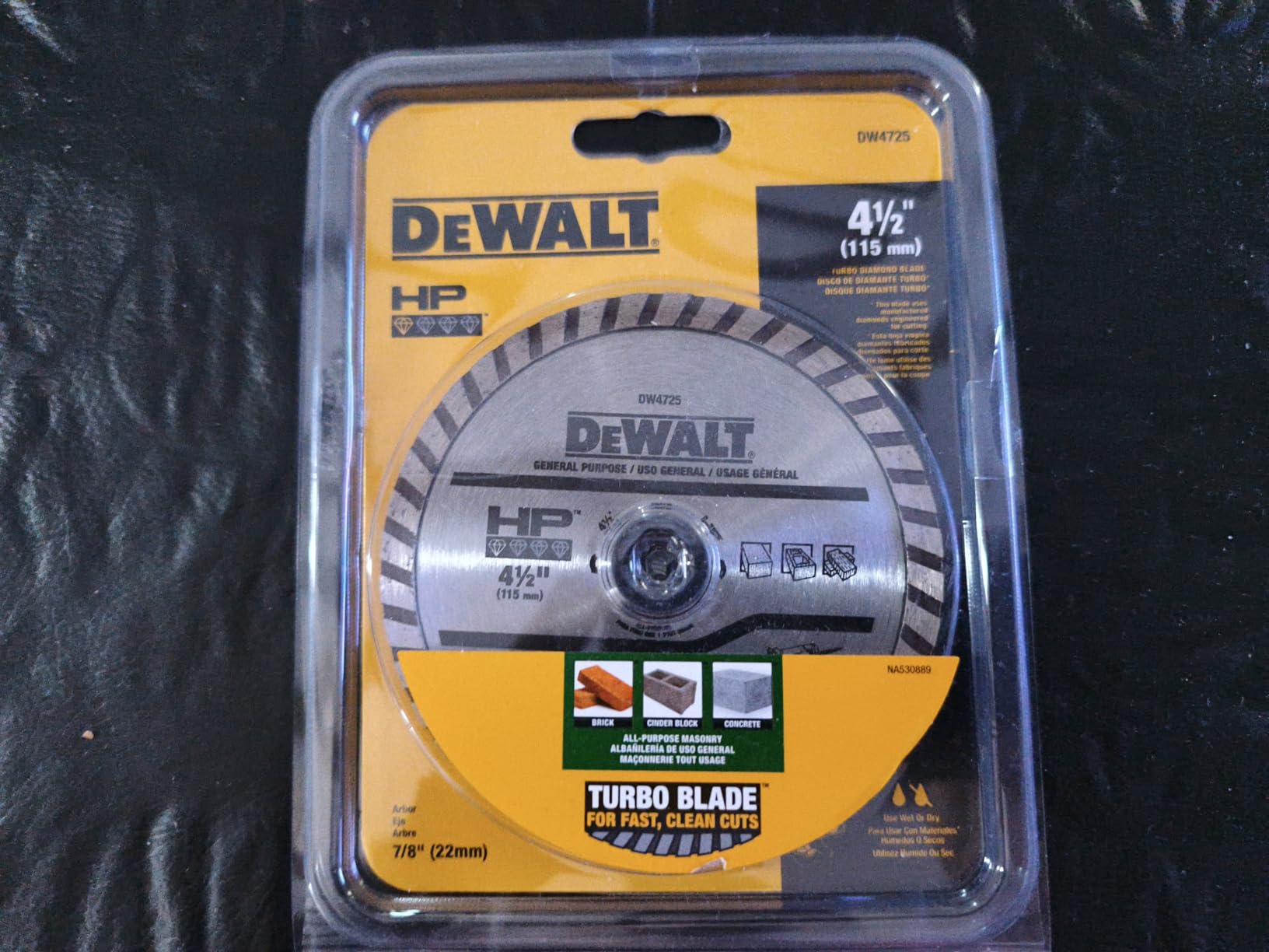 My go-to masonry blade