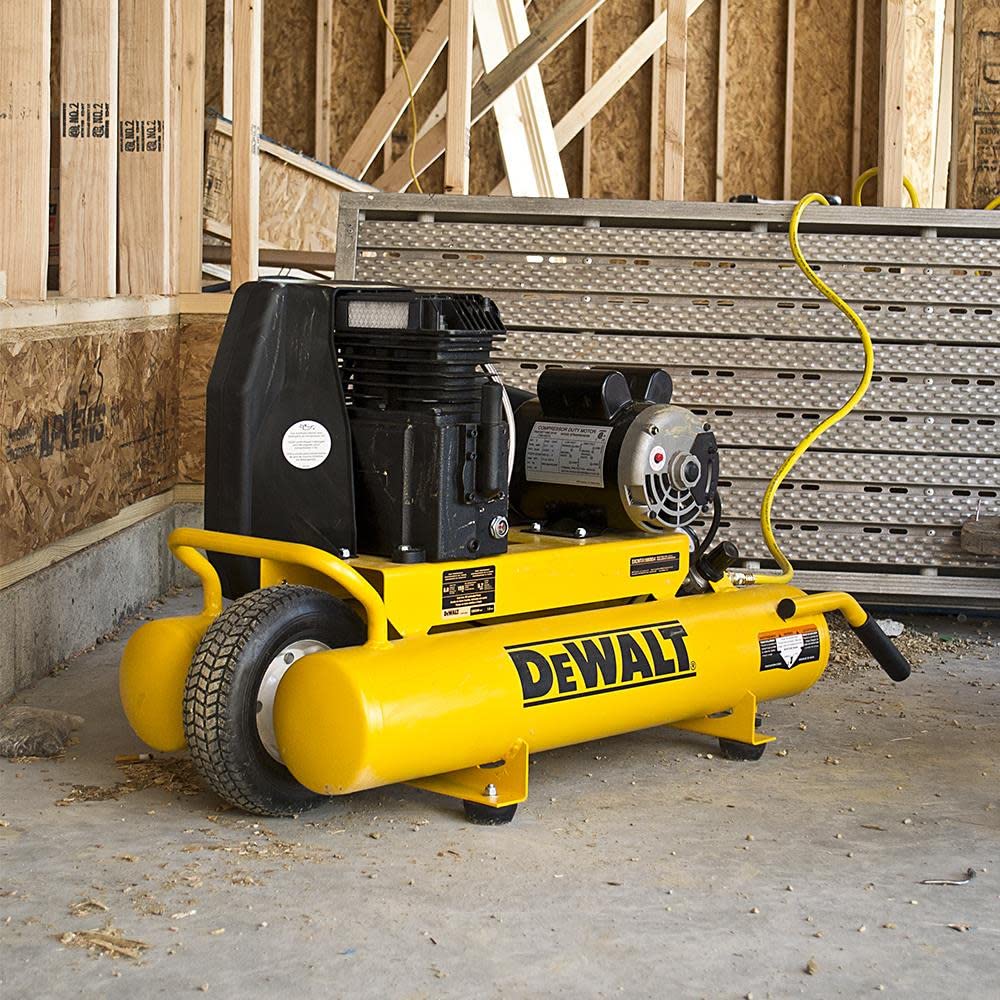 dewalt-dxcmta1980854-8-gallon-oil-lubricated-wheelbarrow-air-compressor-with-cas image 8