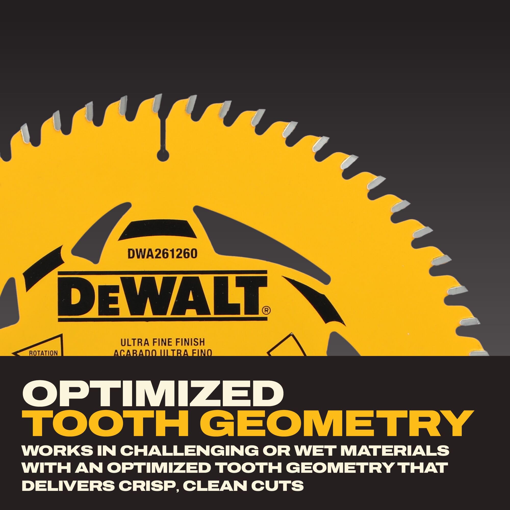 dewalt-dwa261260-6-1-2-circular-saw-blade-60t-ptfe-coated-ultra-fine-finish image 6