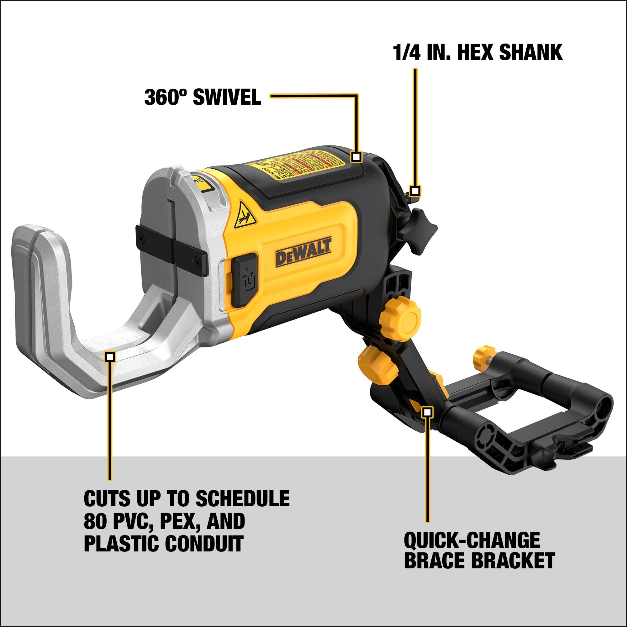 dewalt-dwapvcir-impact-connect-pvc-pex-pipe-cutter-attachment image 2