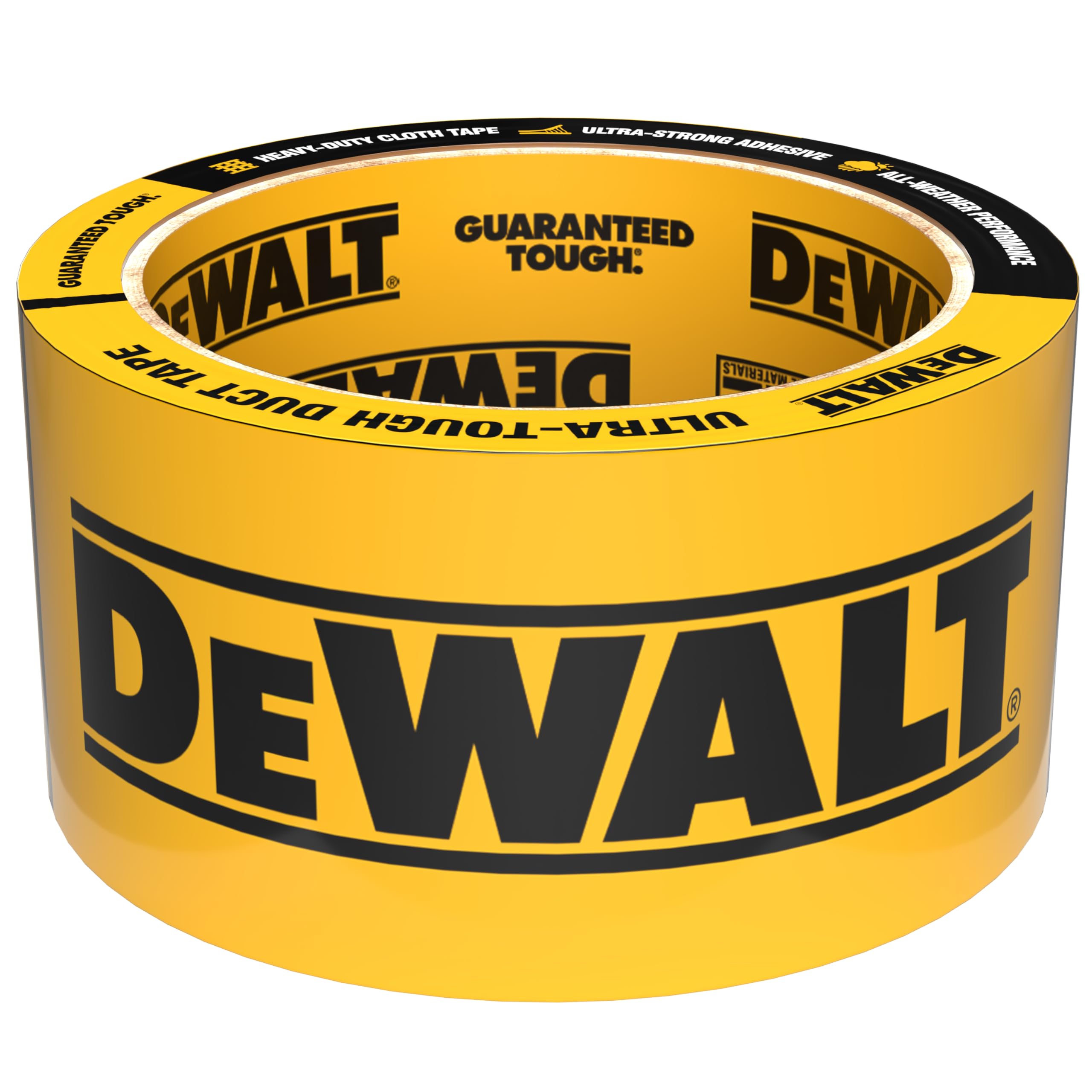 dewalt-ultra-tough-duct-tape-1-88-in-x-10-yd-12-pack-black image 1