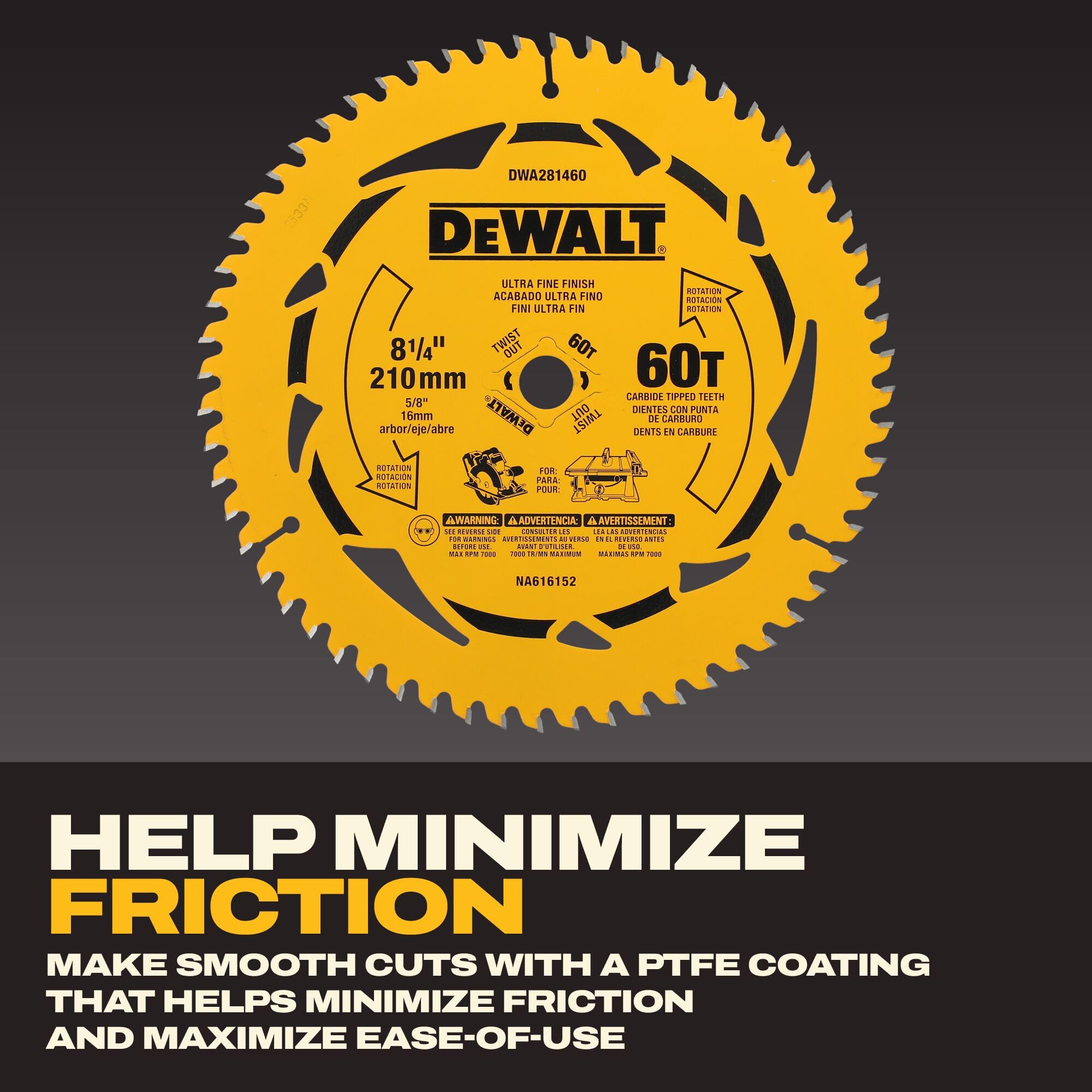 dewalt-dwa281460-8-1-4-in-60t-carbide-tipped-circular-saw-blade image 5