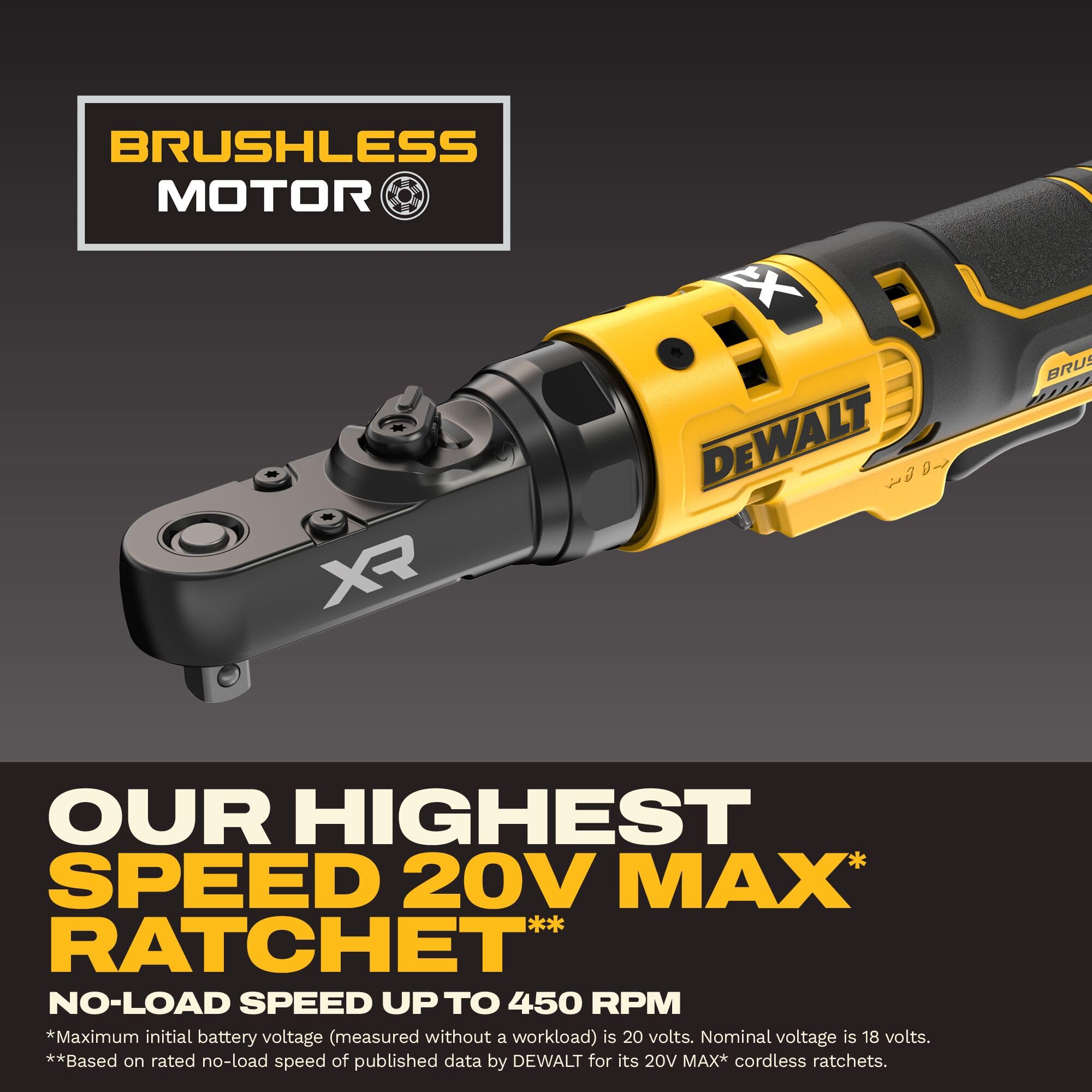 dewalt-dcf520b-20v-max-xr-brushless-sealed-head-ratchet-1-4-in-3-8-in-tool-only image 5