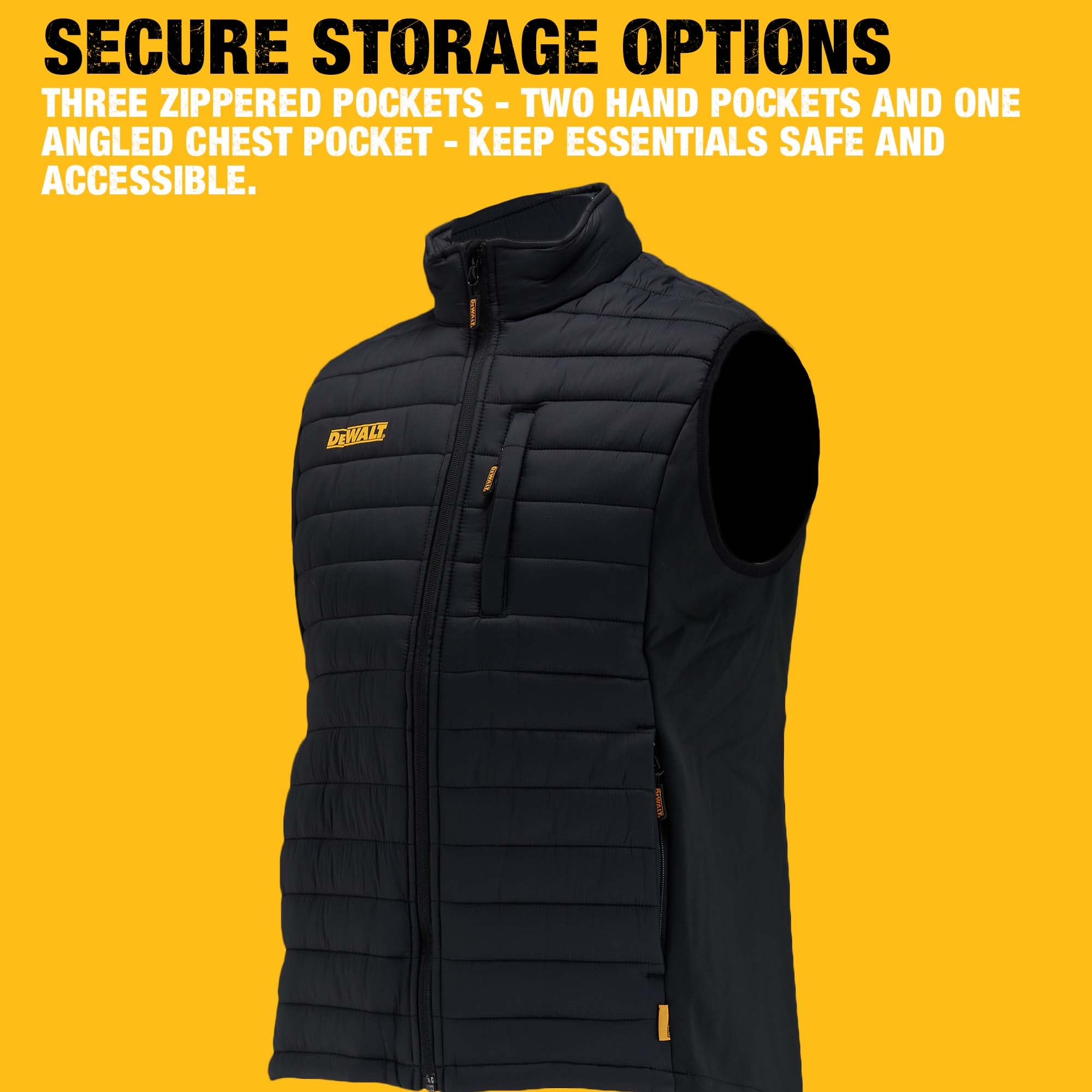dewalt-men-s-hybrid-insulated-work-vest-polyester-stretch-regular-fit image 5