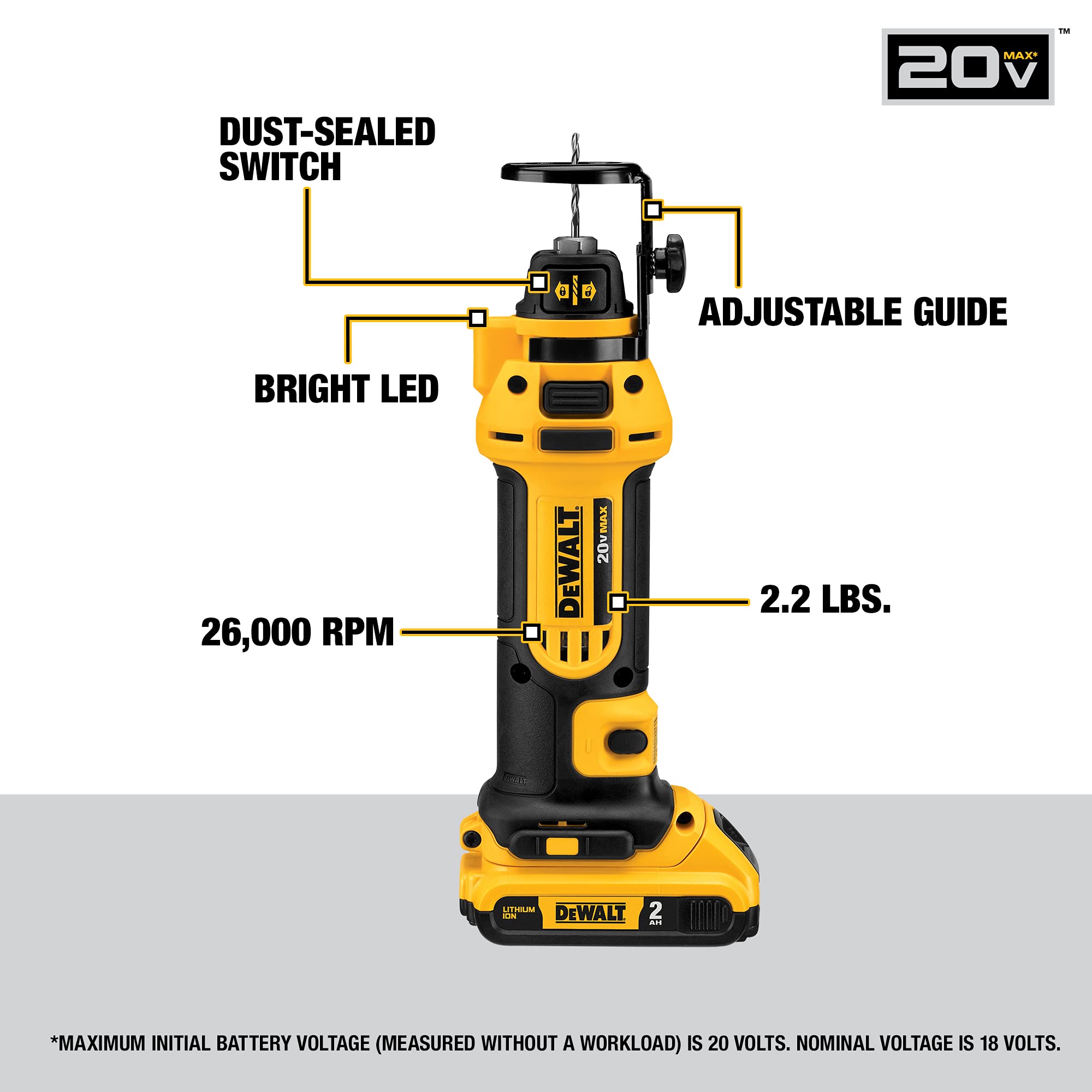 dewalt-20v-max-drywall-cut-out-tool-kit-dcs551d2 image 3