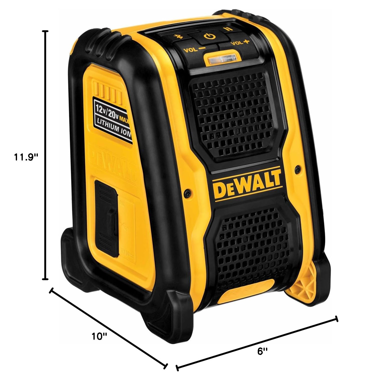 dewalt-dcr006-jobsite-bluetooth-speaker image 2