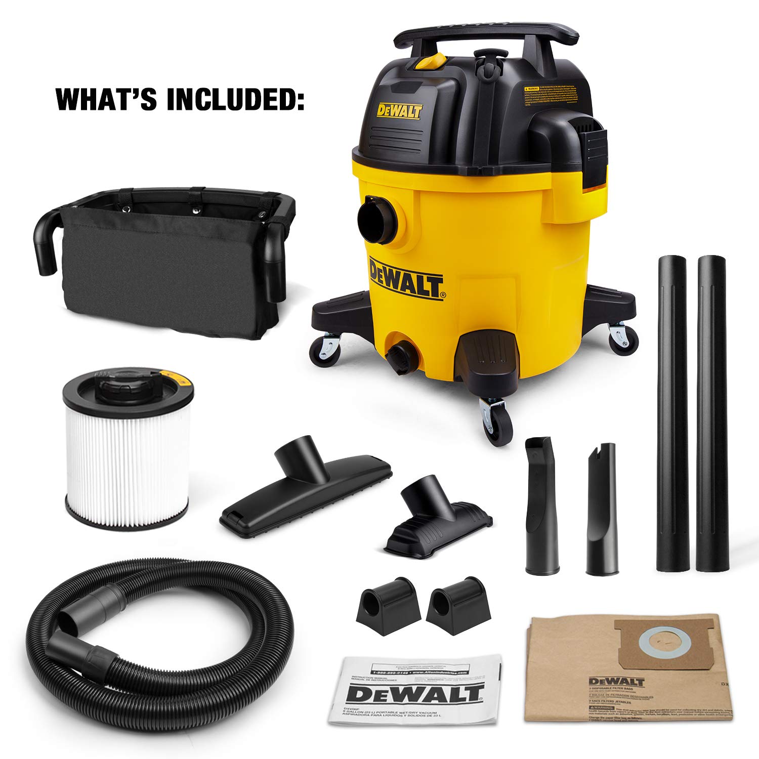 dewalt-dxv10p-10-gallon-5-5-hp-wet-dry-shop-vacuum-with-20-foot-cord image 7
