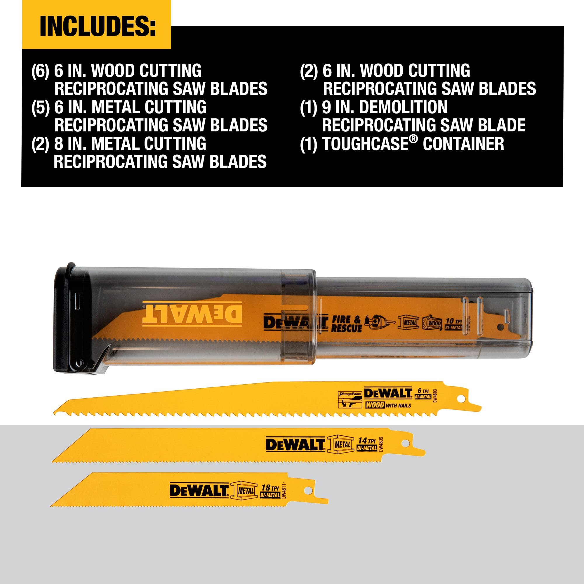 dewalt-dw4899c-bi-metal-reciprocating-saw-blade-set-16-piece image 2