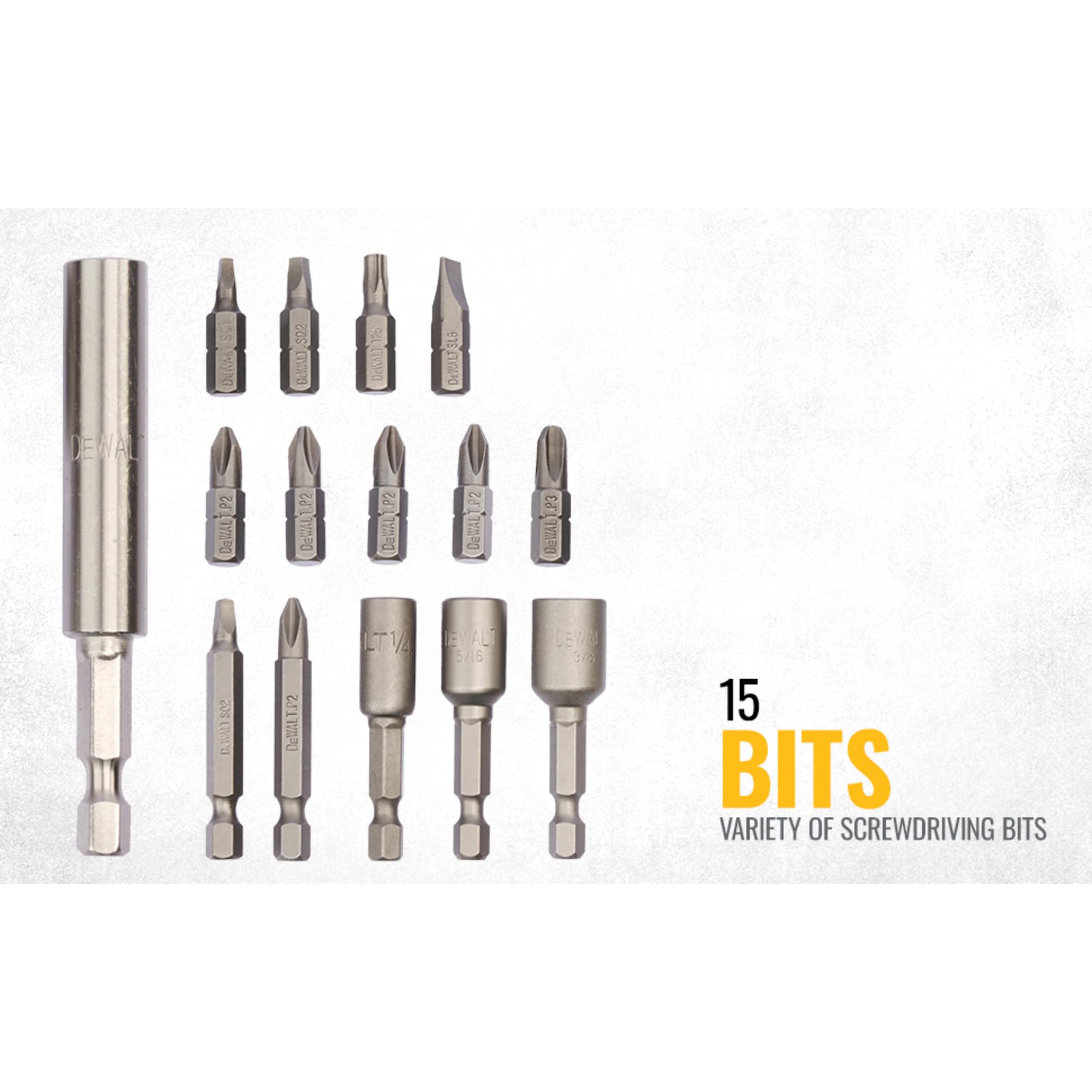 dewalt-dwmtc15-15-piece-impact-driver-bit-set-with-magnetic-tough-case image 5