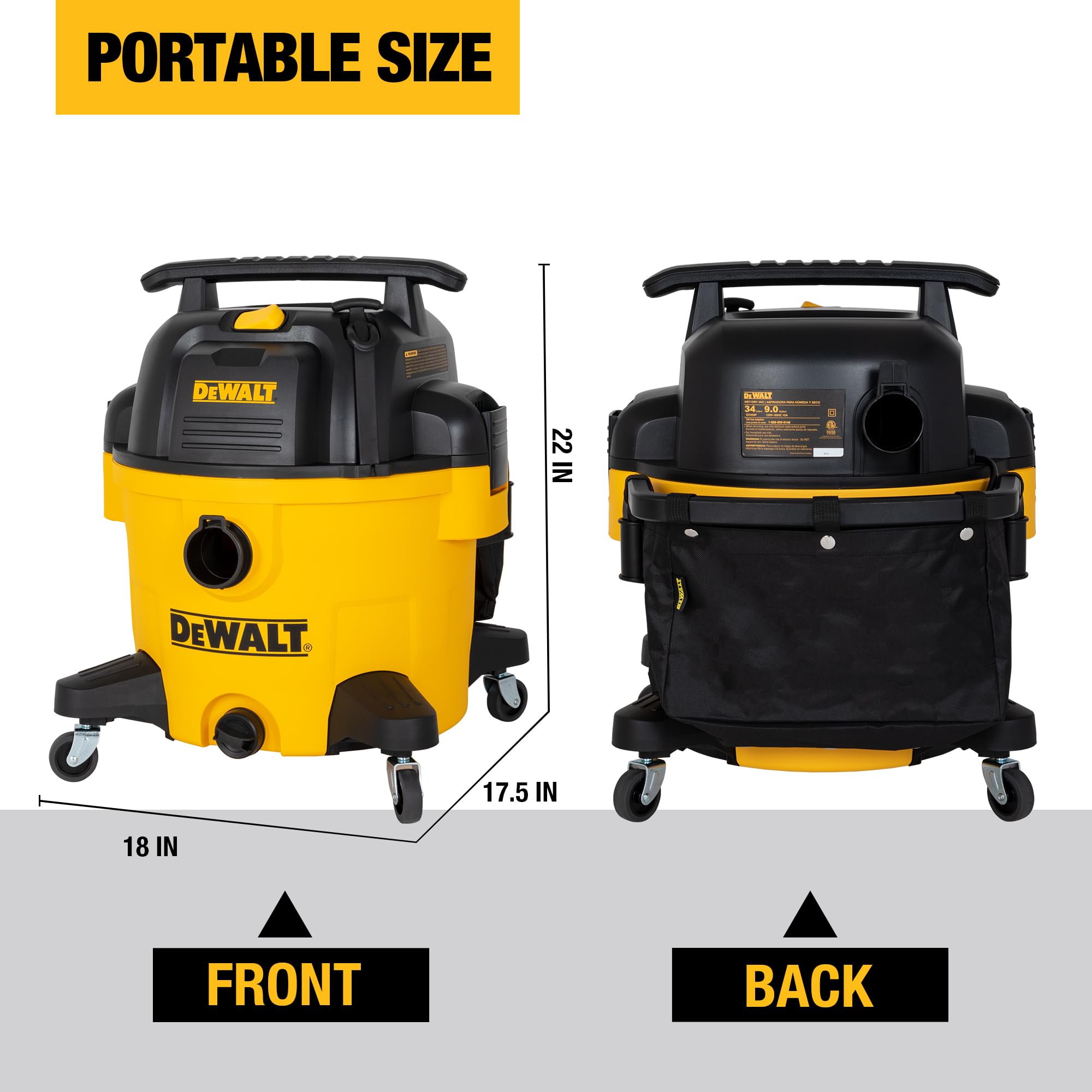 dewalt-dxv09p-9-gallon-5-peak-hp-wet-dry-shop-vacuum image 2