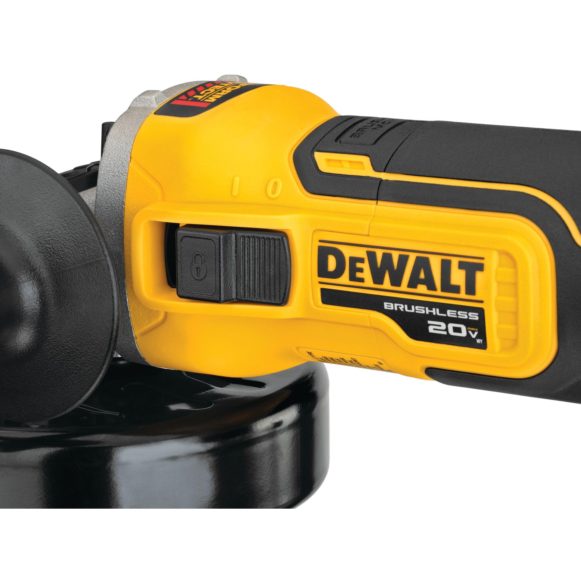 dewalt-dcg405b-20v-max-xr-4-1-2-inch-angle-grinder-with-kickback-brake-tool-only image 6