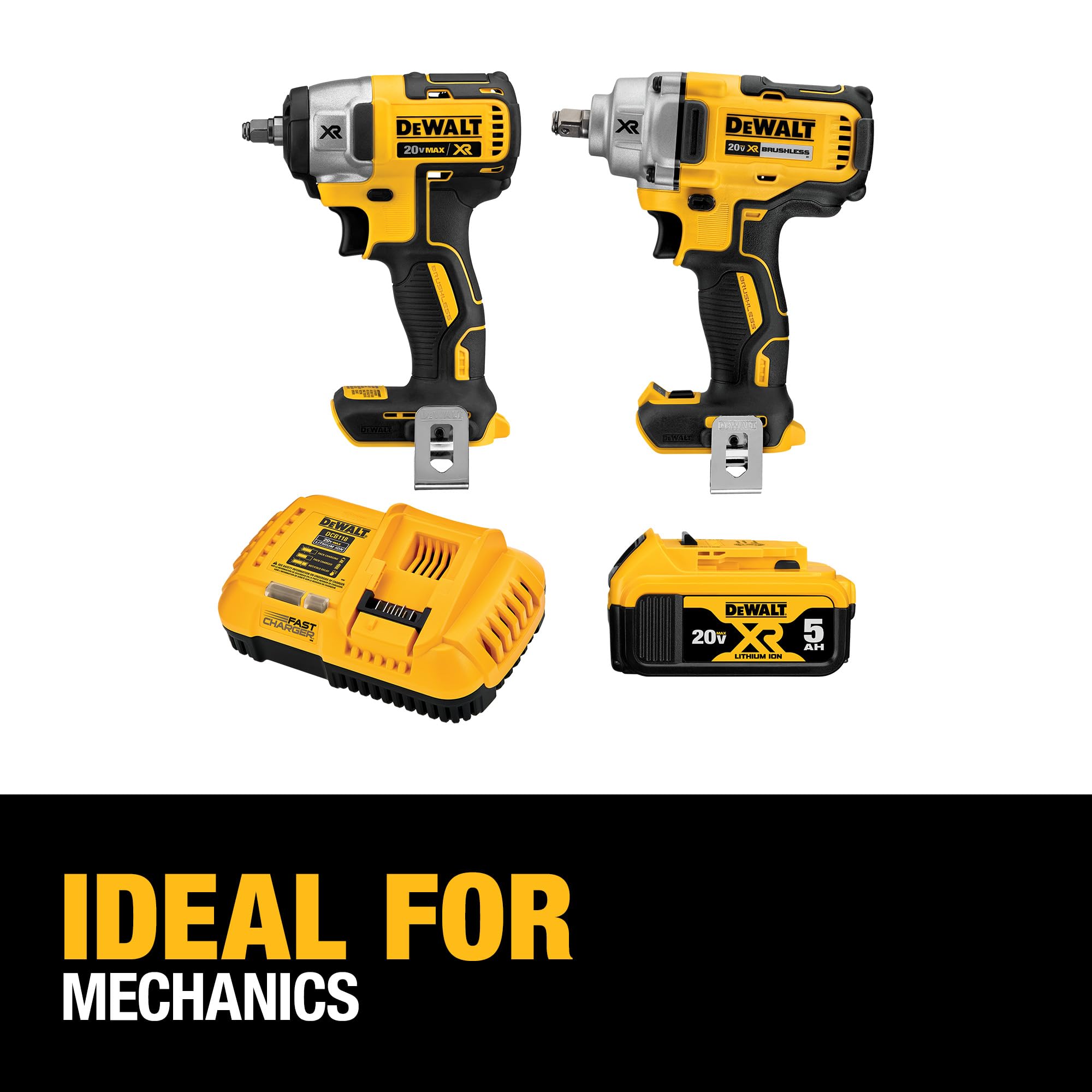 dewalt-dck205p1-20v-max-xr-2-tool-impact-wrench-kit image 4