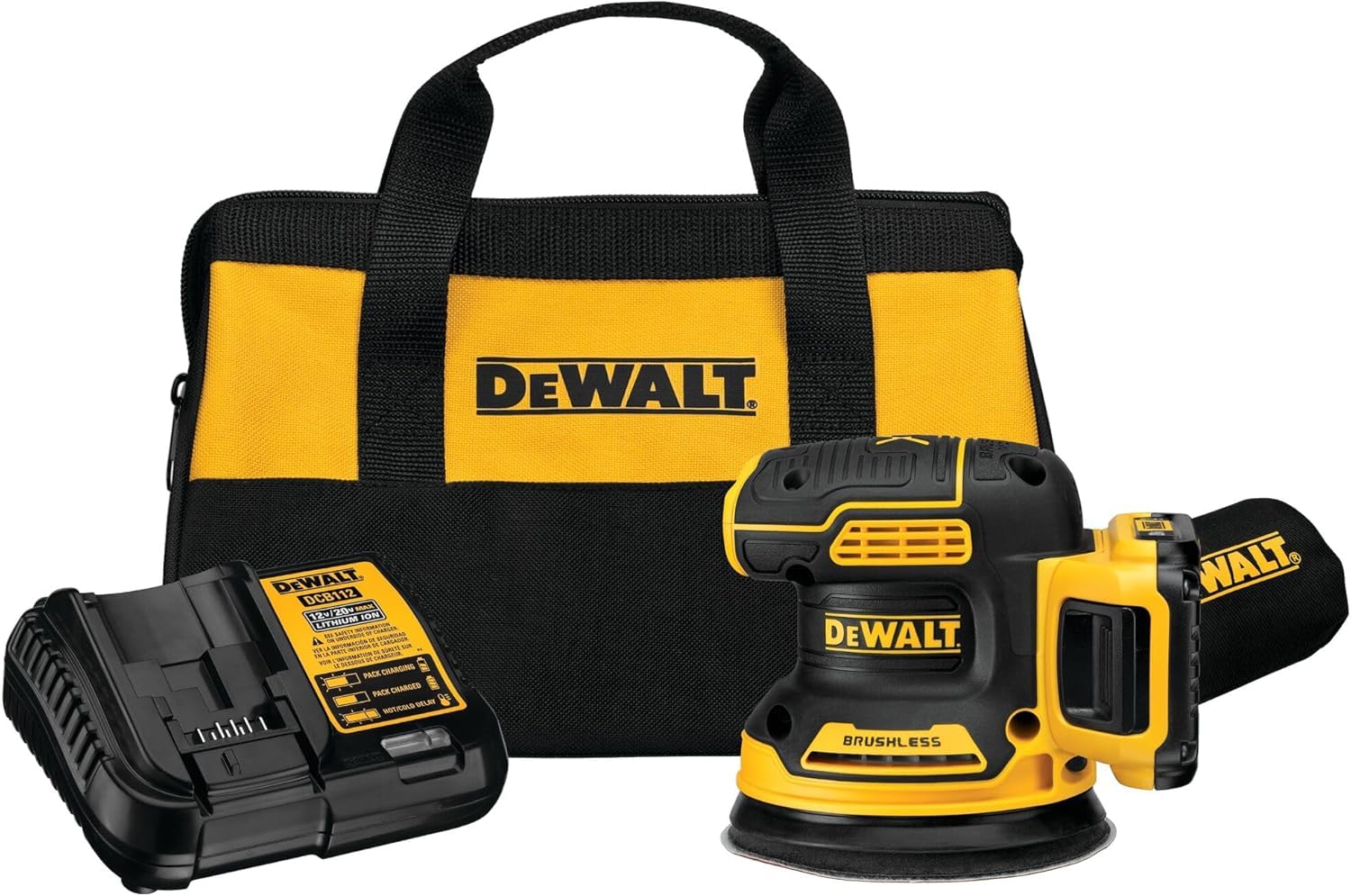 dewalt-dcw210d1-20v-max-xr-5-inch-brushless-cordless-random-orbit-sander-kit-wit image 1
