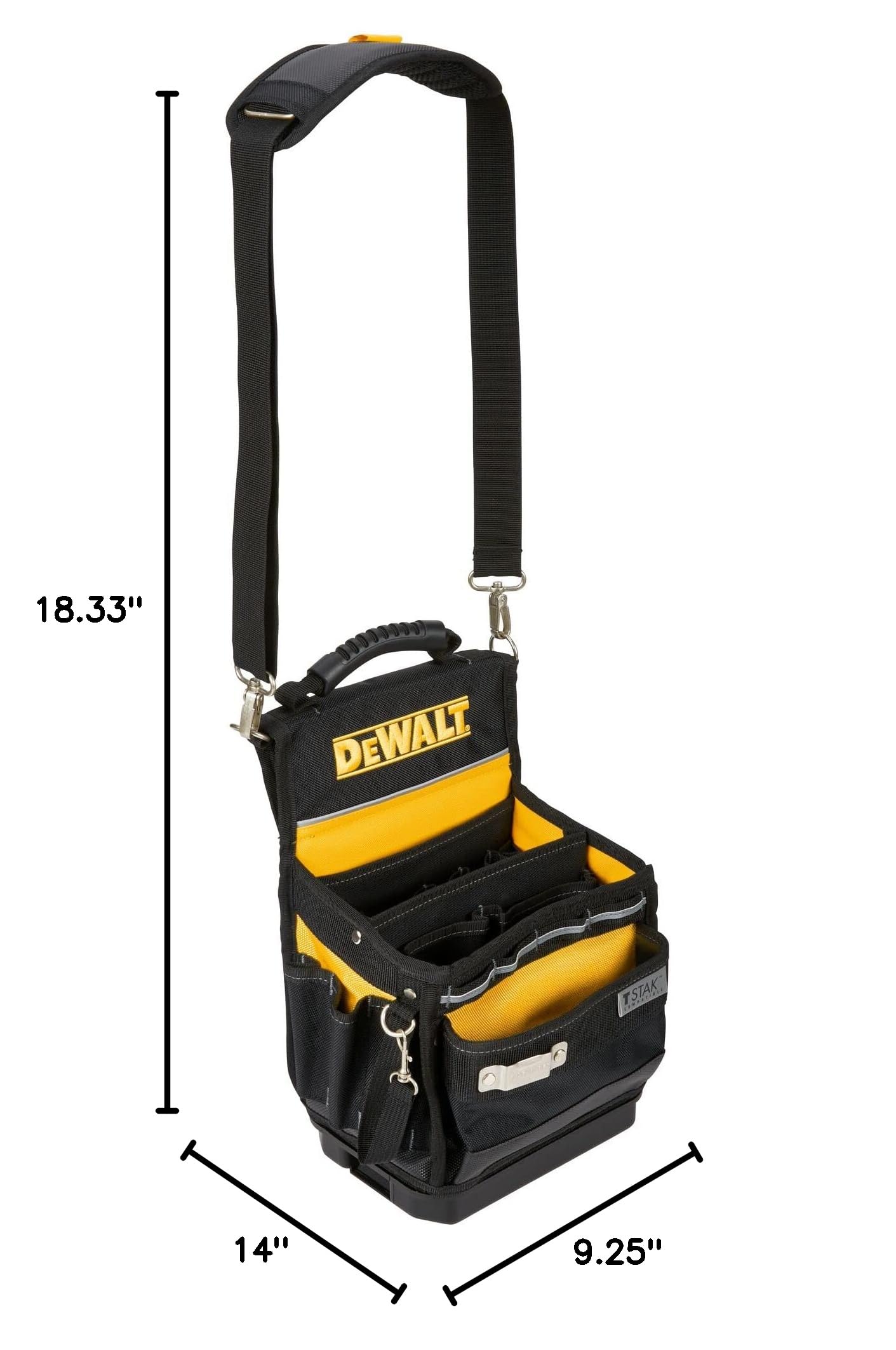 dewalt-dwst17624-small-tool-bag-with-hard-bottom-and-25-pockets image 5
