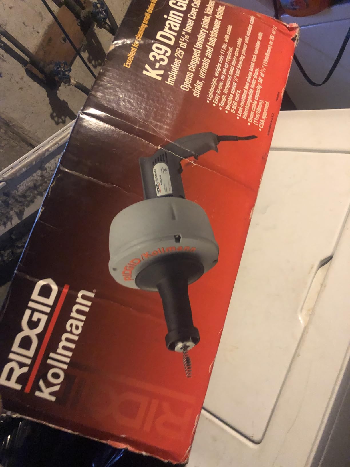 Solid drain cleaner